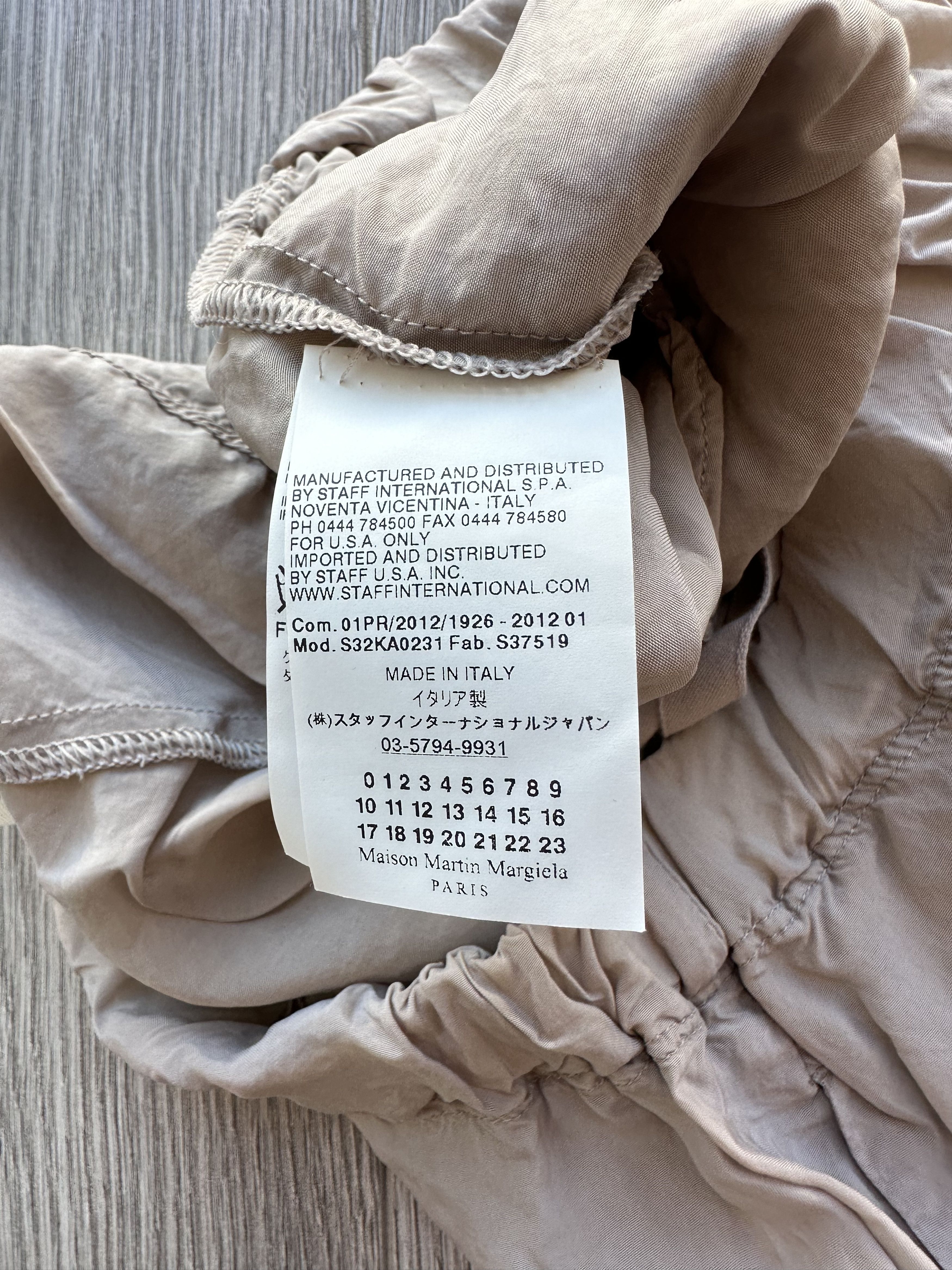 Maison Margiela Maison Margiela cupro pants size s Size 26" / US 2 / IT 38 - 8 Thumbnail