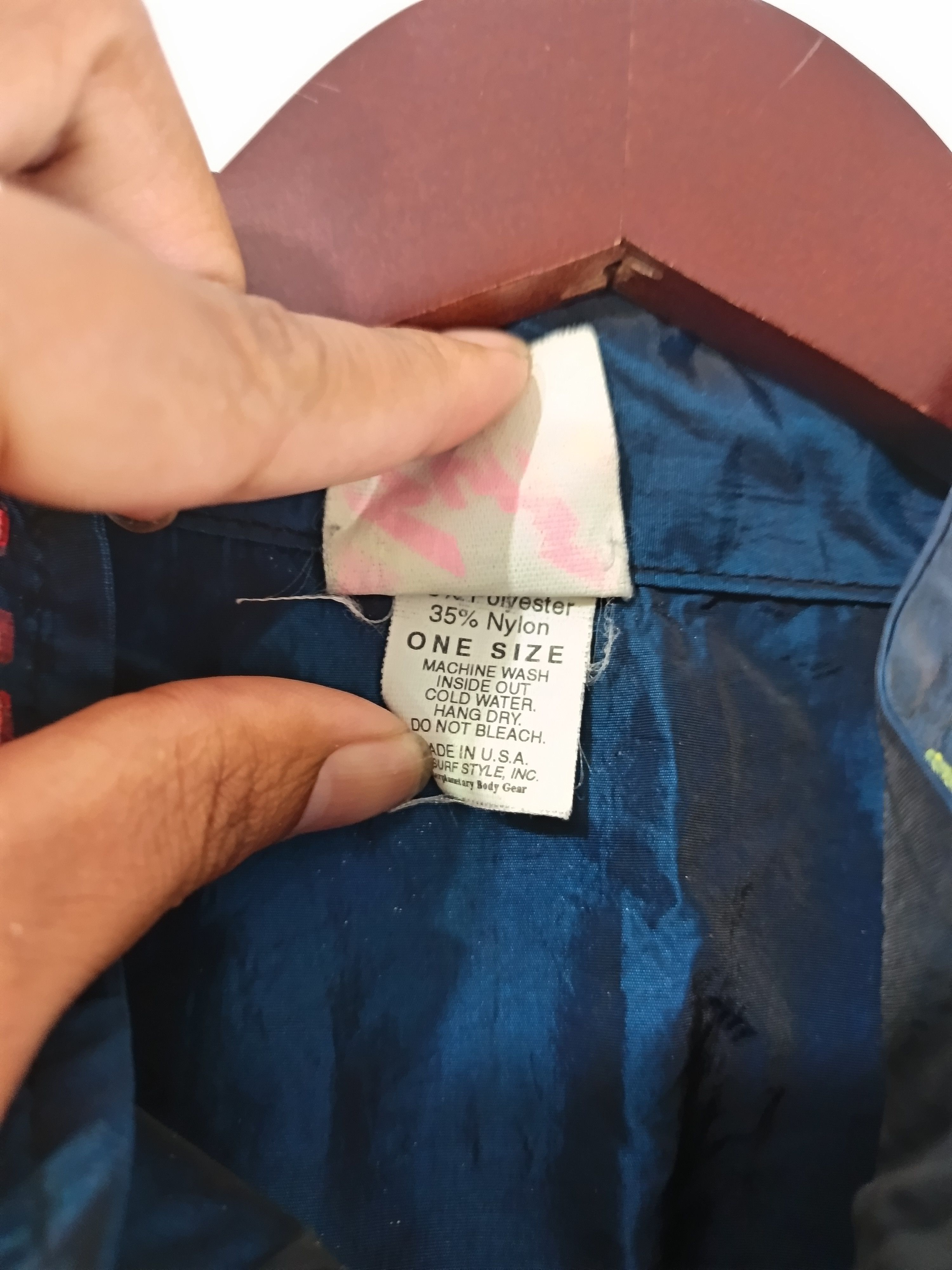Vintage surfstyle big logo windbreaker