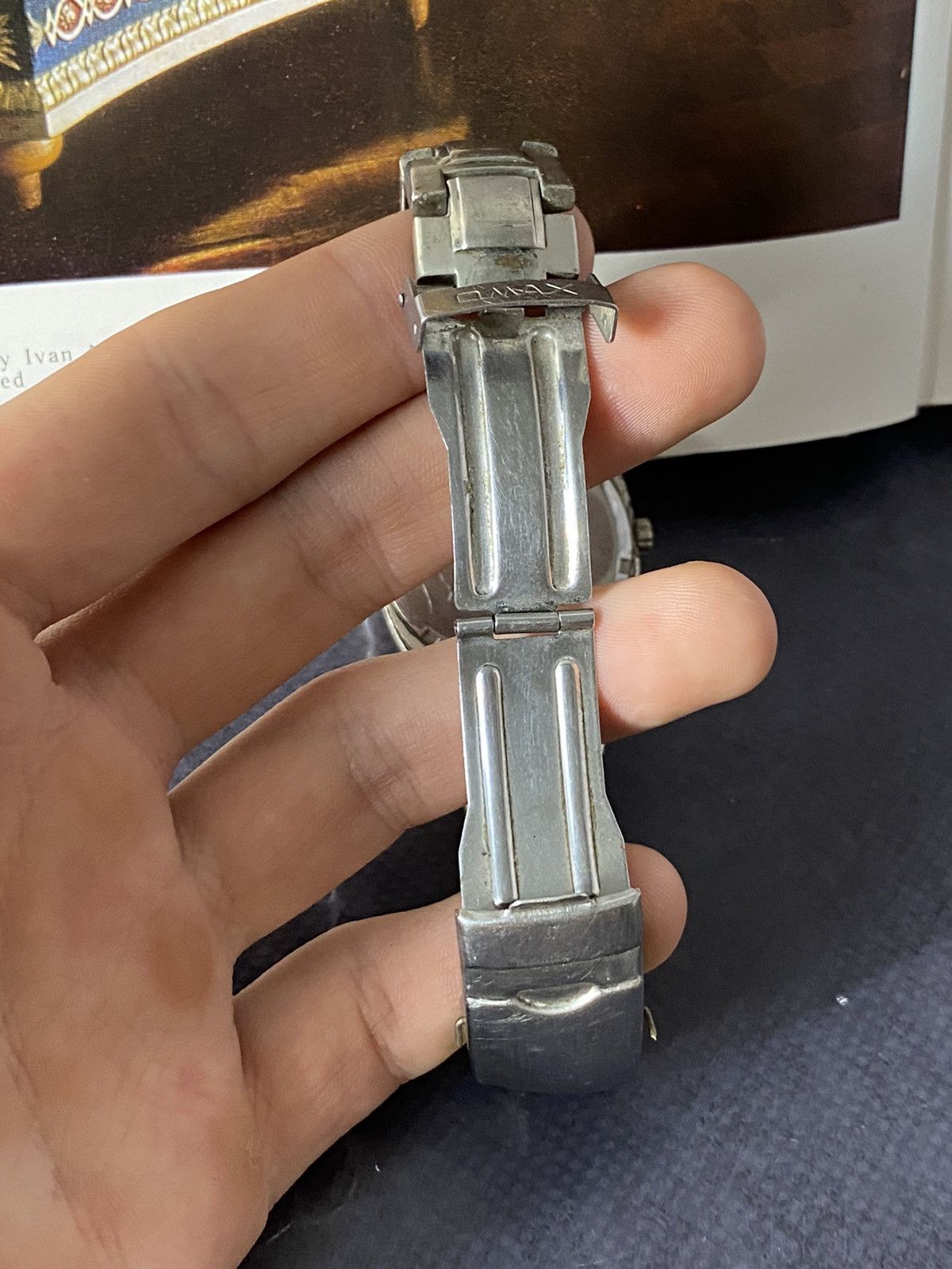 Jewelry Vintage Omax Quartz Crystal 50M Water Resistant Watch Size ONE SIZE - 11 Thumbnail