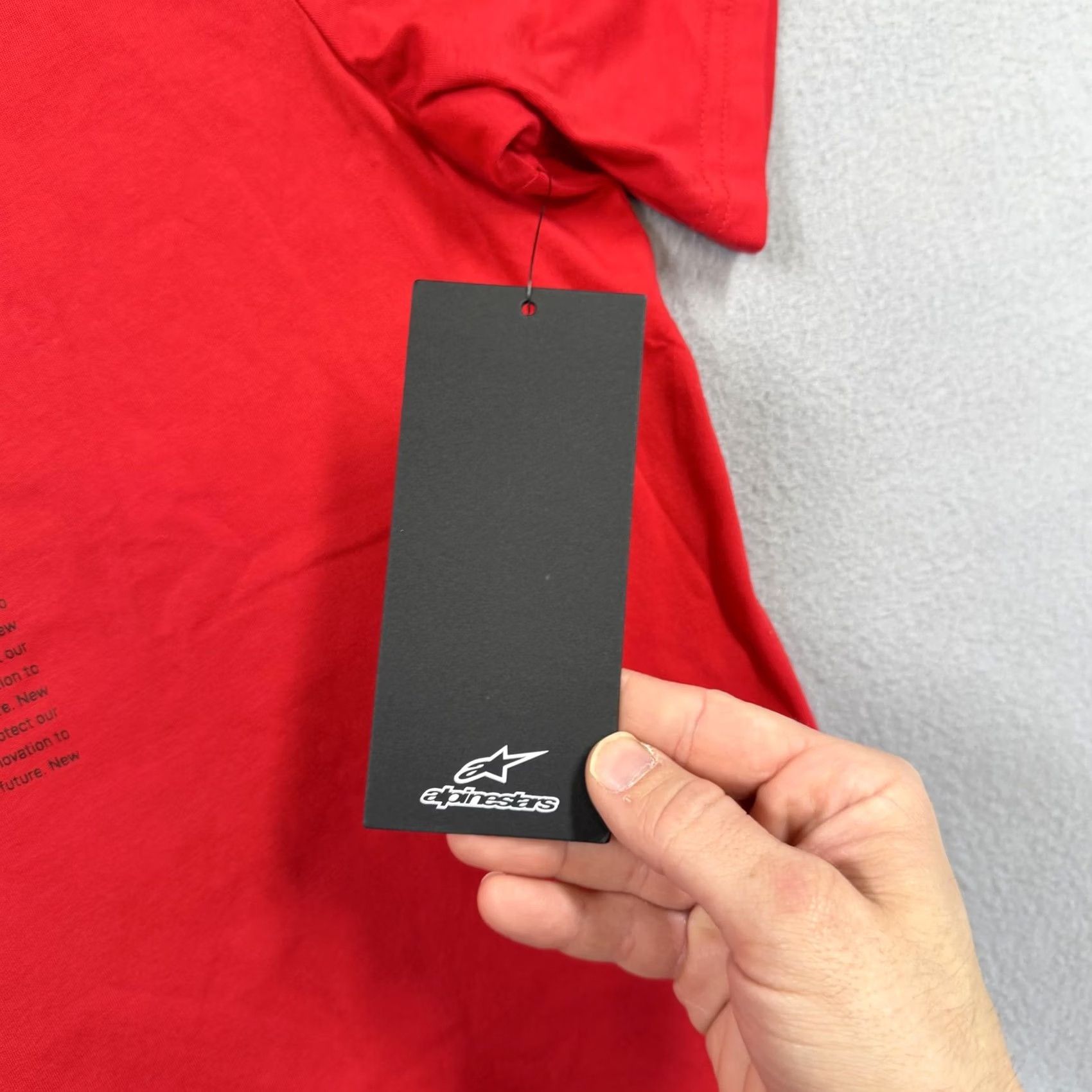 Alpinestars Alpinestars Shirt Mens 2XL Red Graphic Tee Logo Short Sleeve Crew Neck Size US XXL / EU 58 / 5 - 2 Thumbnail