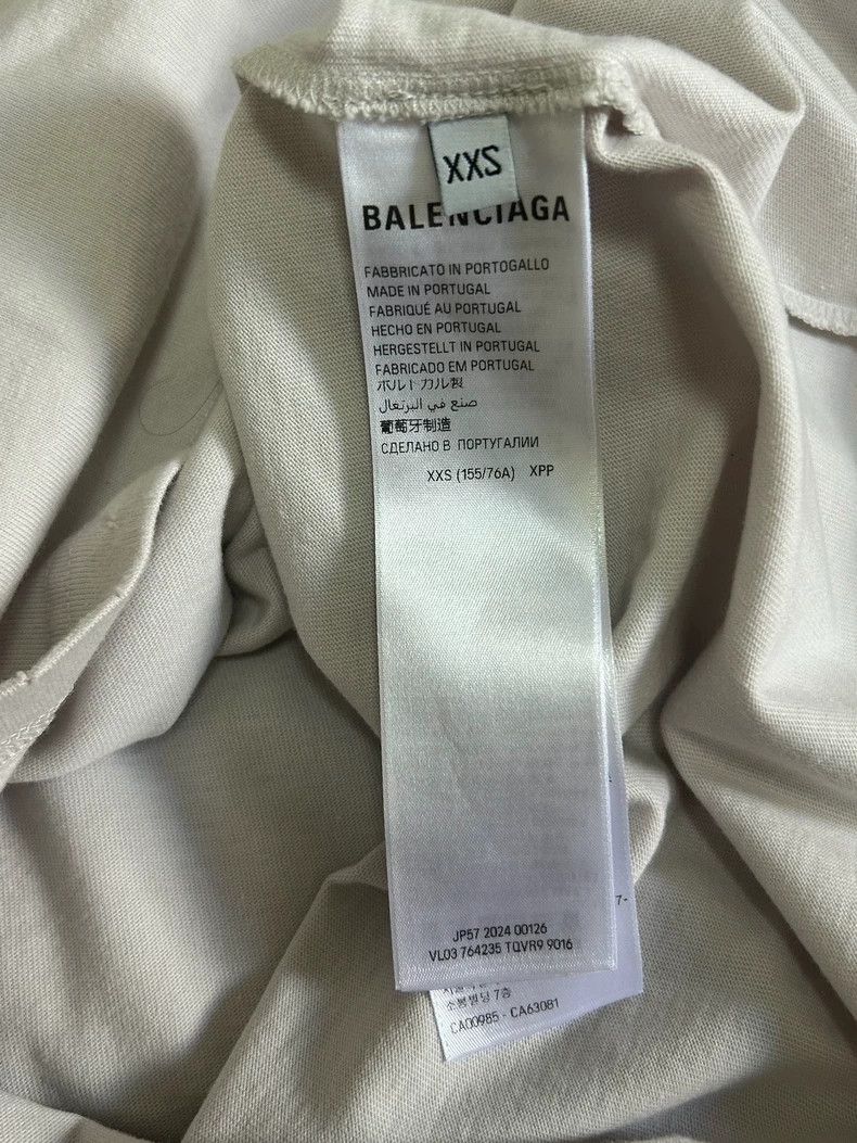 Balenciaga Balenciaga Statue of Liberty Short Sleeve 2504-Nextarrow Size US XXS / EU 40 - 4 Thumbnail
