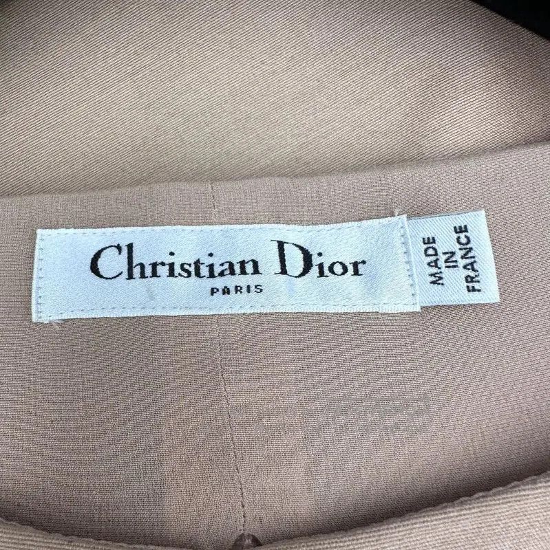 Dior Dior Elegant Midi Dress in Light Beige . Size M / US 6-8 / IT 42-44 - 4 Thumbnail
