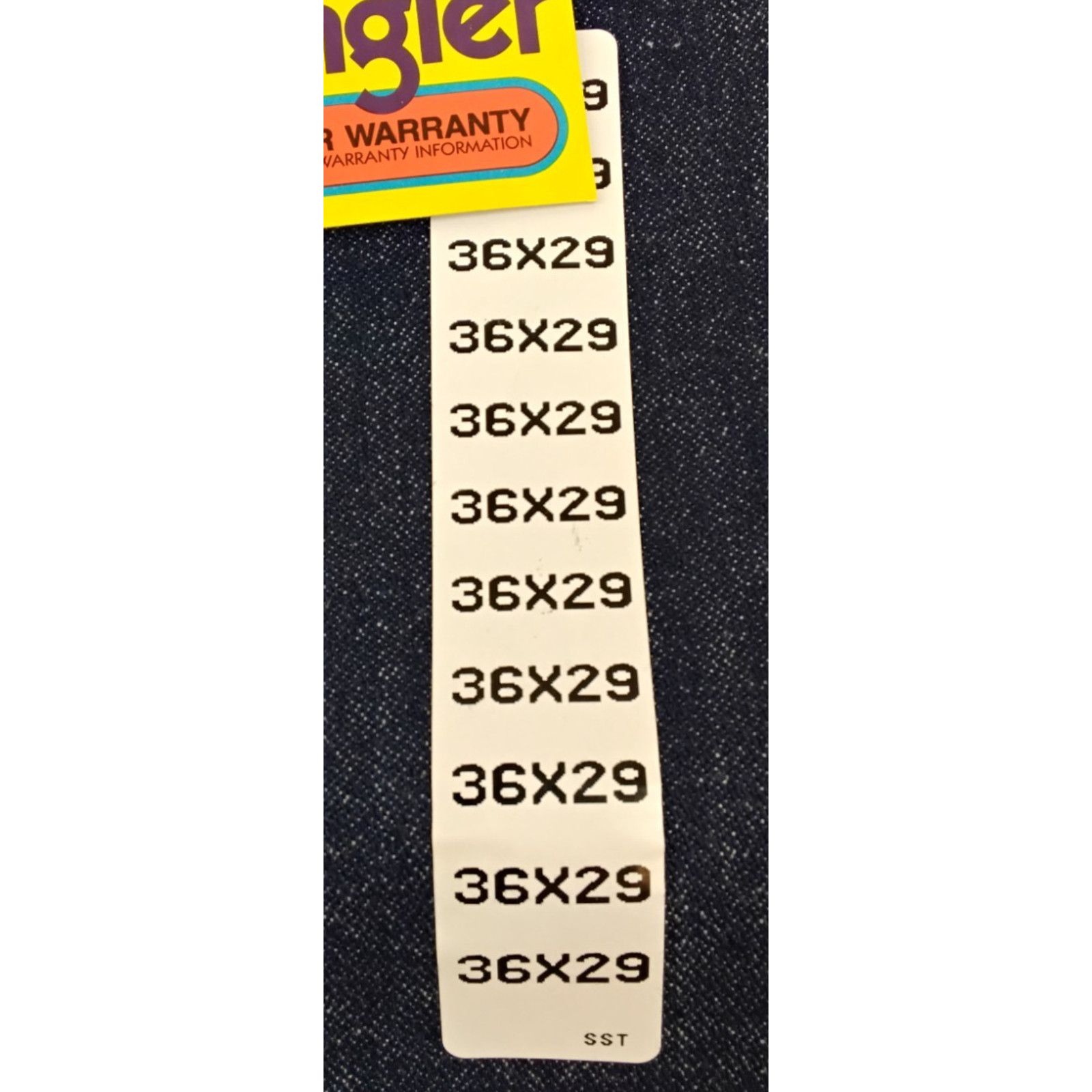 Wrangler Wrangler Pro Rodeo Cowboy Cut Jean Men's 36x29 Deadstock USA Size US 36 / EU 52 - 12 Thumbnail