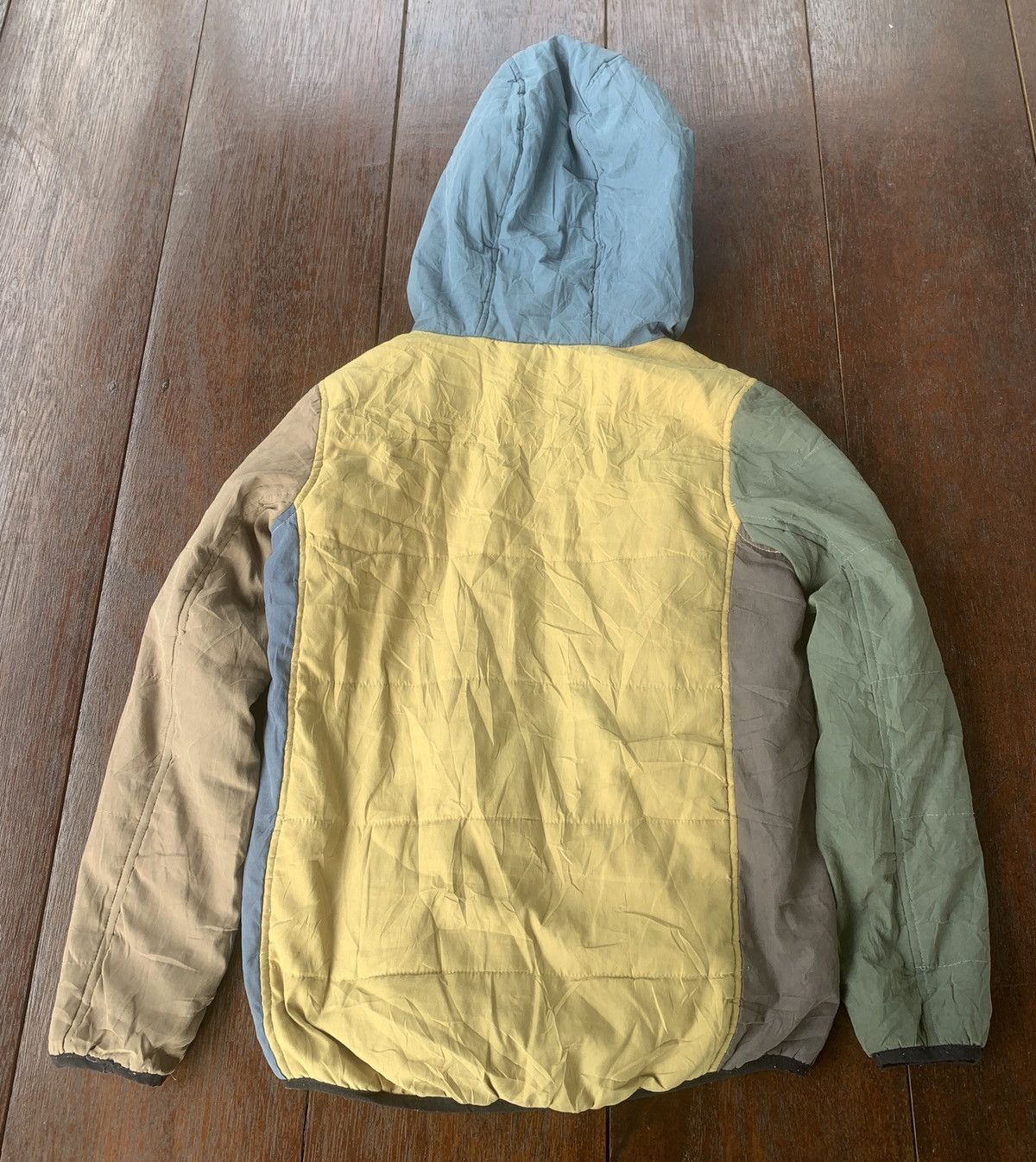 Japanese Brand × go slow caravan Go slow caravan multicolour puff down hoodie jacket Size US S / EU 44-46 / 1 - 2 Thumbnail