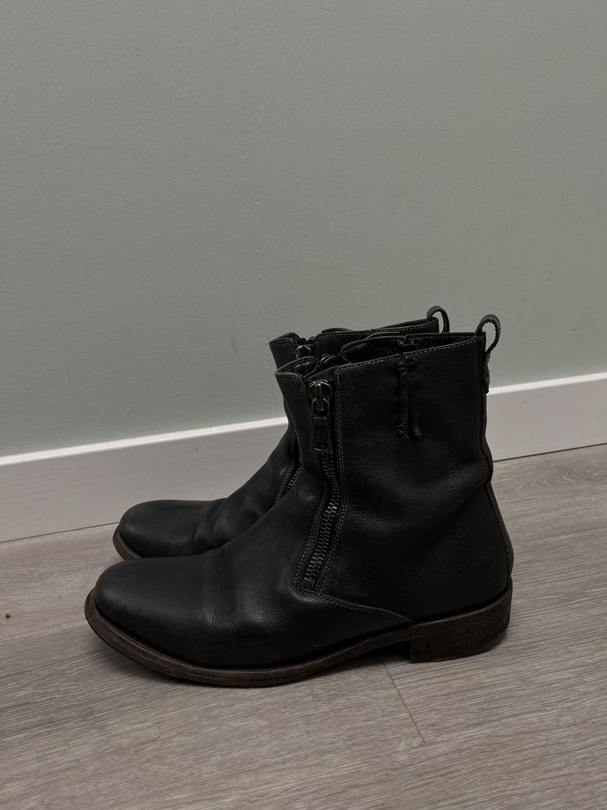 John Varvatos Parisian double zip boot. 9 Size US 9 / EU 42 - 8 Thumbnail