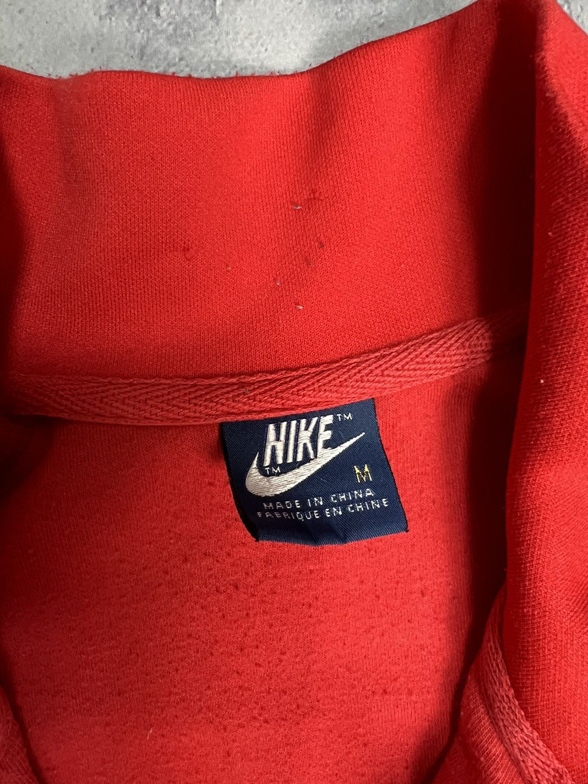 Nike × Vintage Vintage Nike Athletics West Full Zip Up Hoodie Size US M / EU 48-50 / 2 - 3 Thumbnail