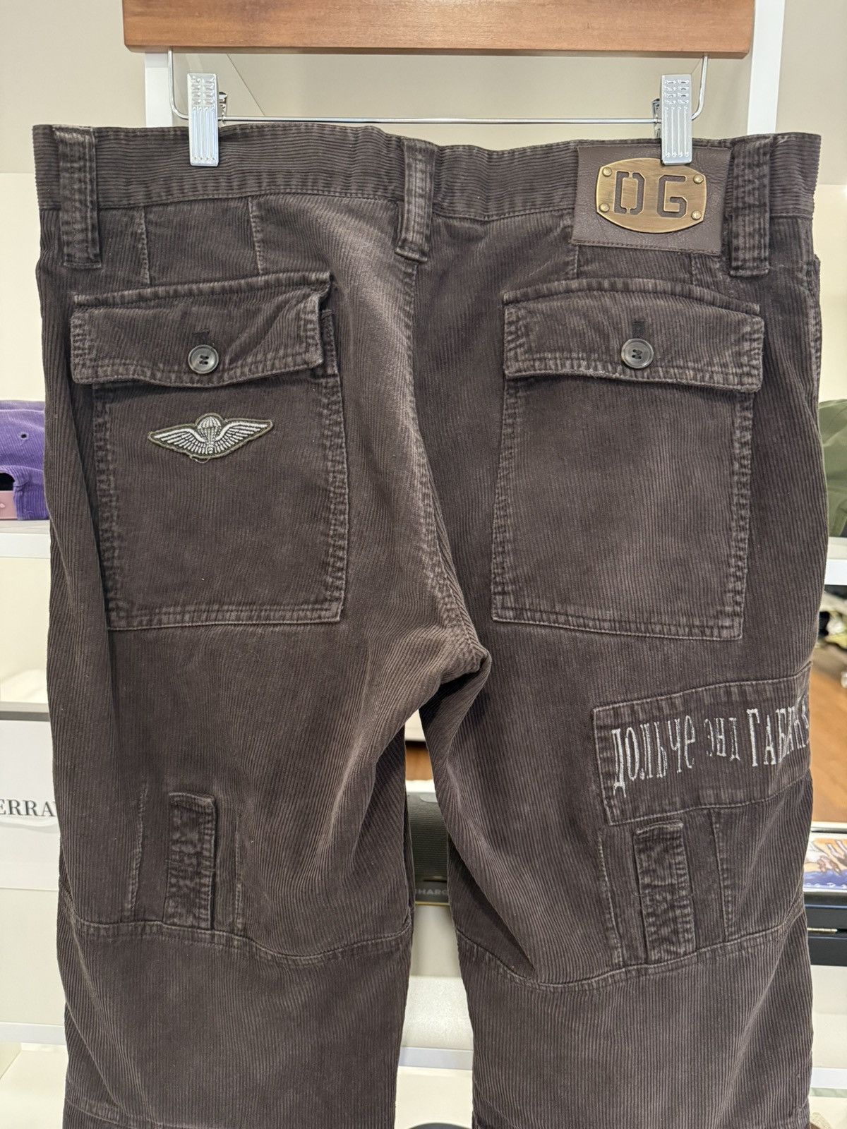 Dolce & Gabbana FW2003 Dolce & Gabbana Cyrillic Logo Flight Cargo Size US 34 / EU 50 - 3 Thumbnail