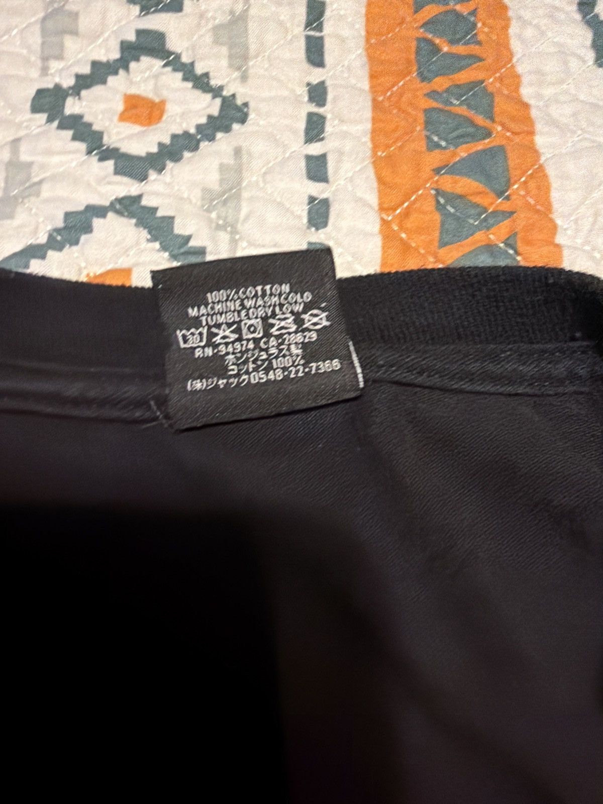 Stussy Stussy RIB CAGE 3M Long Sleeve Tee T-Shirt Black - L - NWT Size US L / EU 52-54 / 3 - 4 Thumbnail