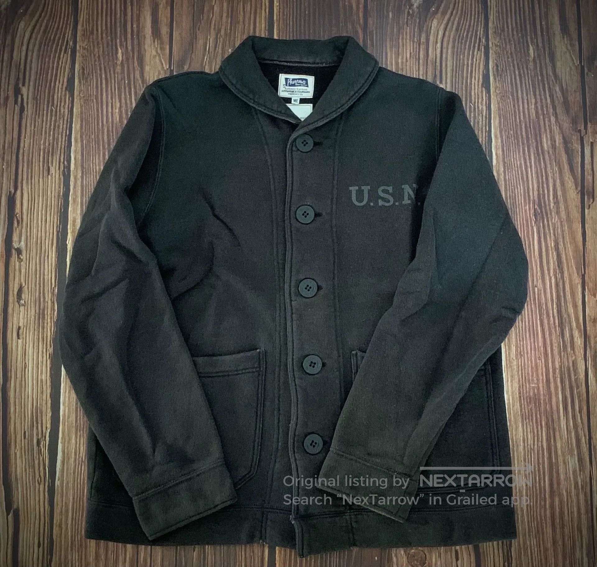 Pherrow's black military style sweatshirt. Size US M / EU 48-50 / 2 - 1 Thumbnail