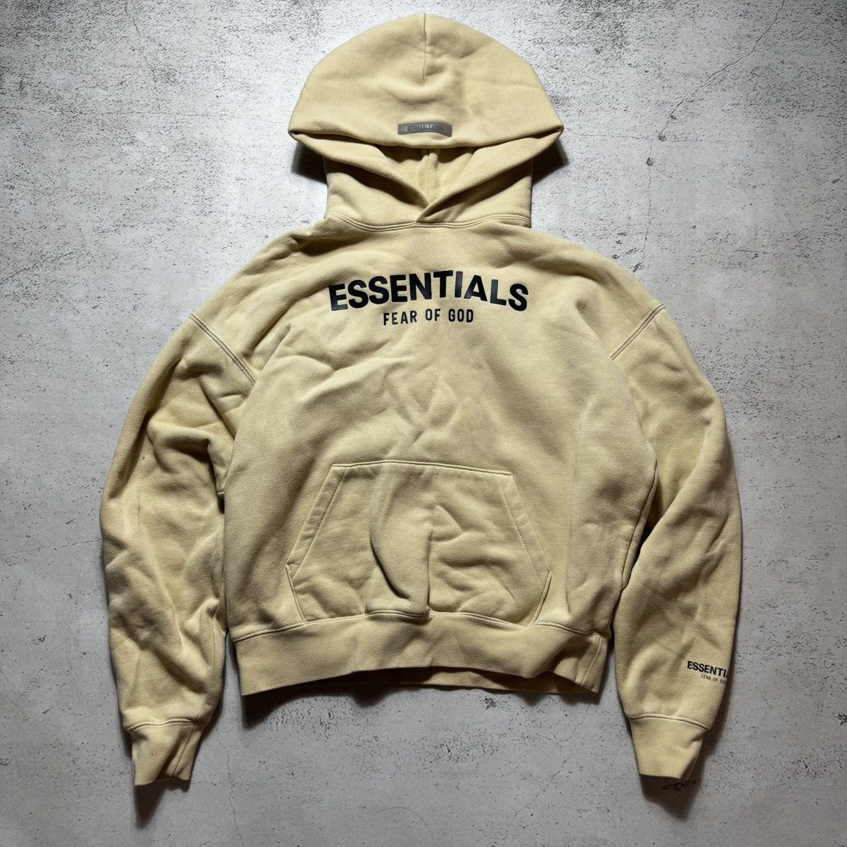 Essentials vintage essentials x fear of god hoodie y2k big logo Size M / US 6-8 / IT 42-44 - 1 Thumbnail
