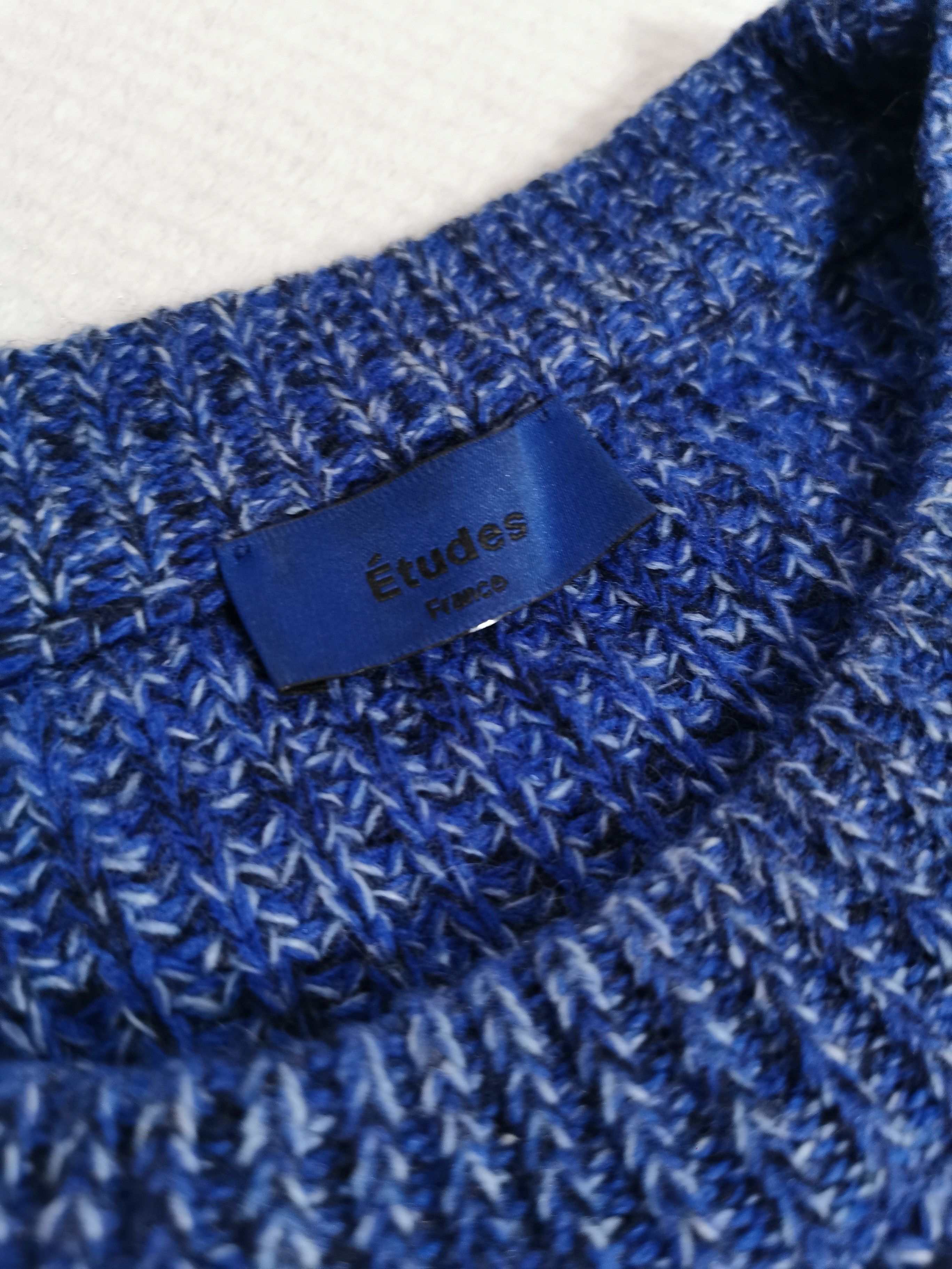 Etudes Blue sweater Etudes wool size eu XL Size US XL / EU 56 / 4 - 7 Thumbnail