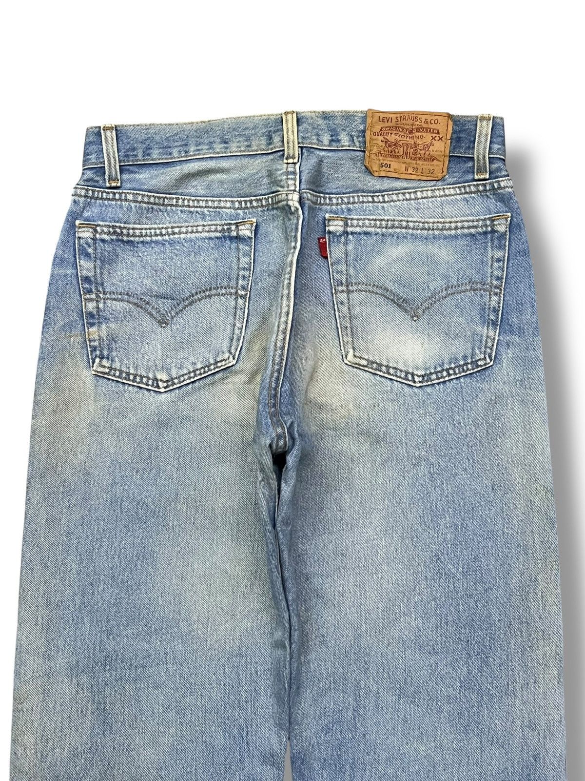 Levi's Vintage 90s Levi’s 502 Usa - Faded, Distressed Denim Size US 31 - 5 Thumbnail
