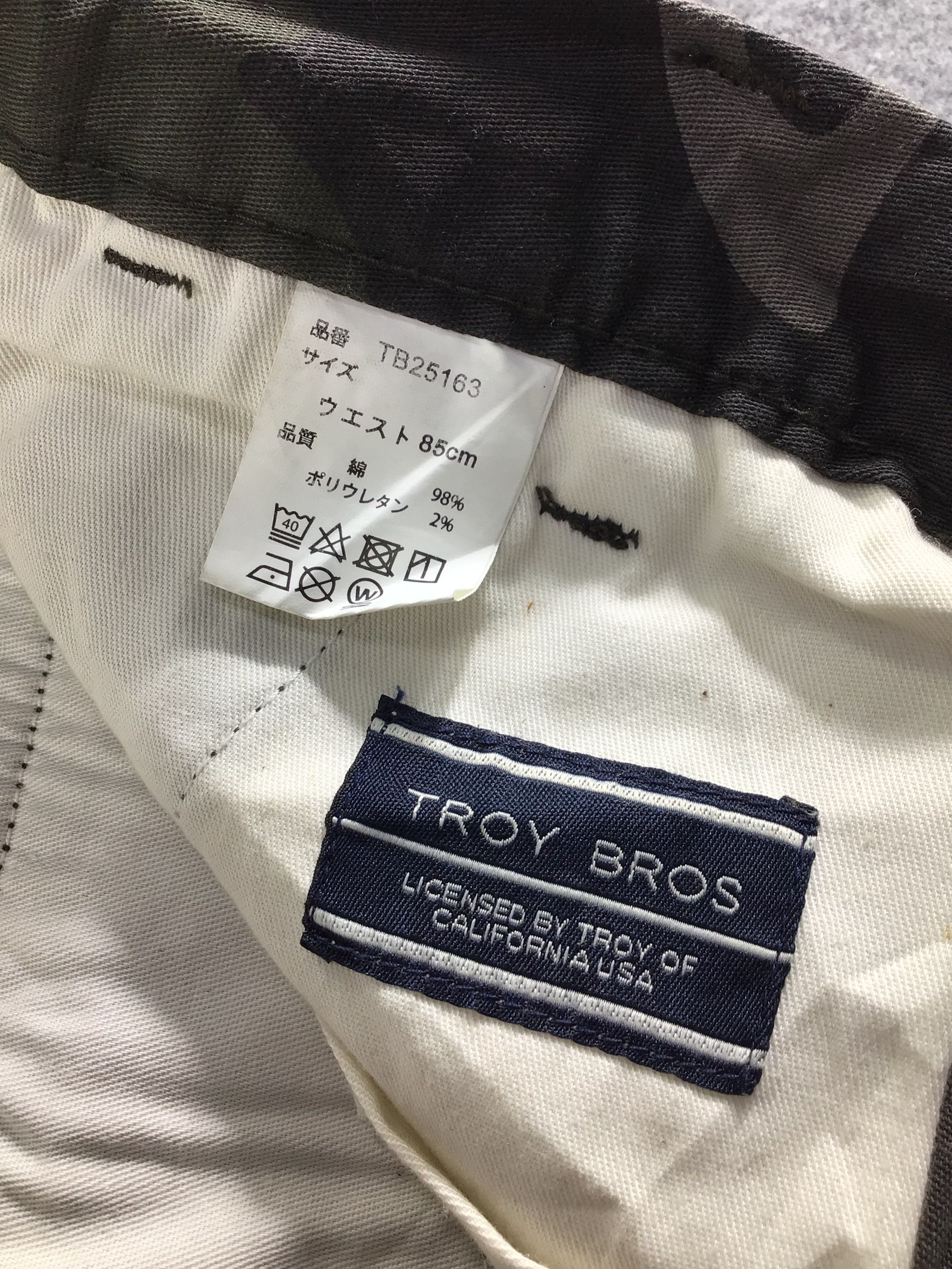 Japanese Brand Troy Bros Camo Cargo Pant -J147 Size US 32 / EU 48 - 8 Thumbnail