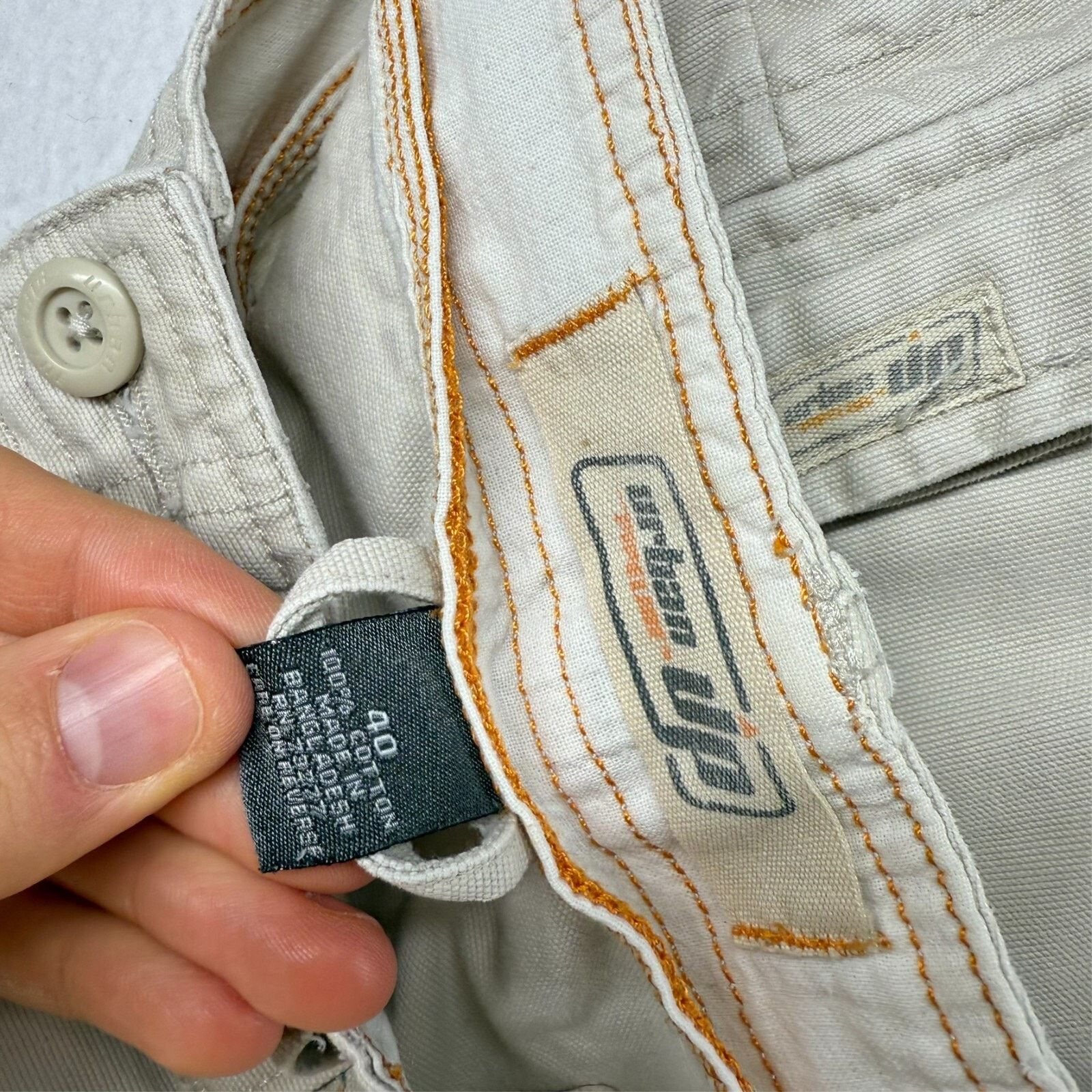 Urban Pipeline × Vintage Vintage Urban Pipeline Shorts Men's 40 Beige Cream Baggy Size US 40 / EU 56 - 10 Thumbnail