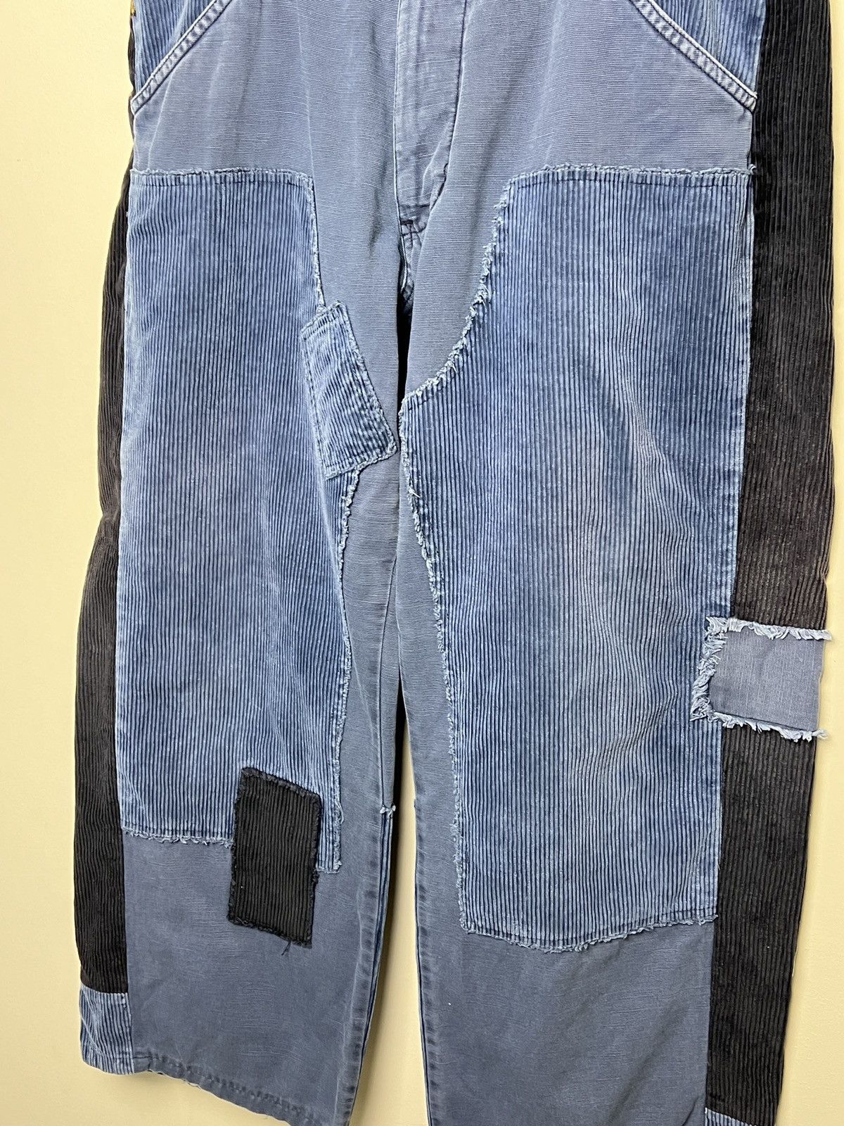 Giorgio Armani armani patchwork jumbo cord double knee pants kapital visvim Size US 32 / EU 48 - 8 Thumbnail