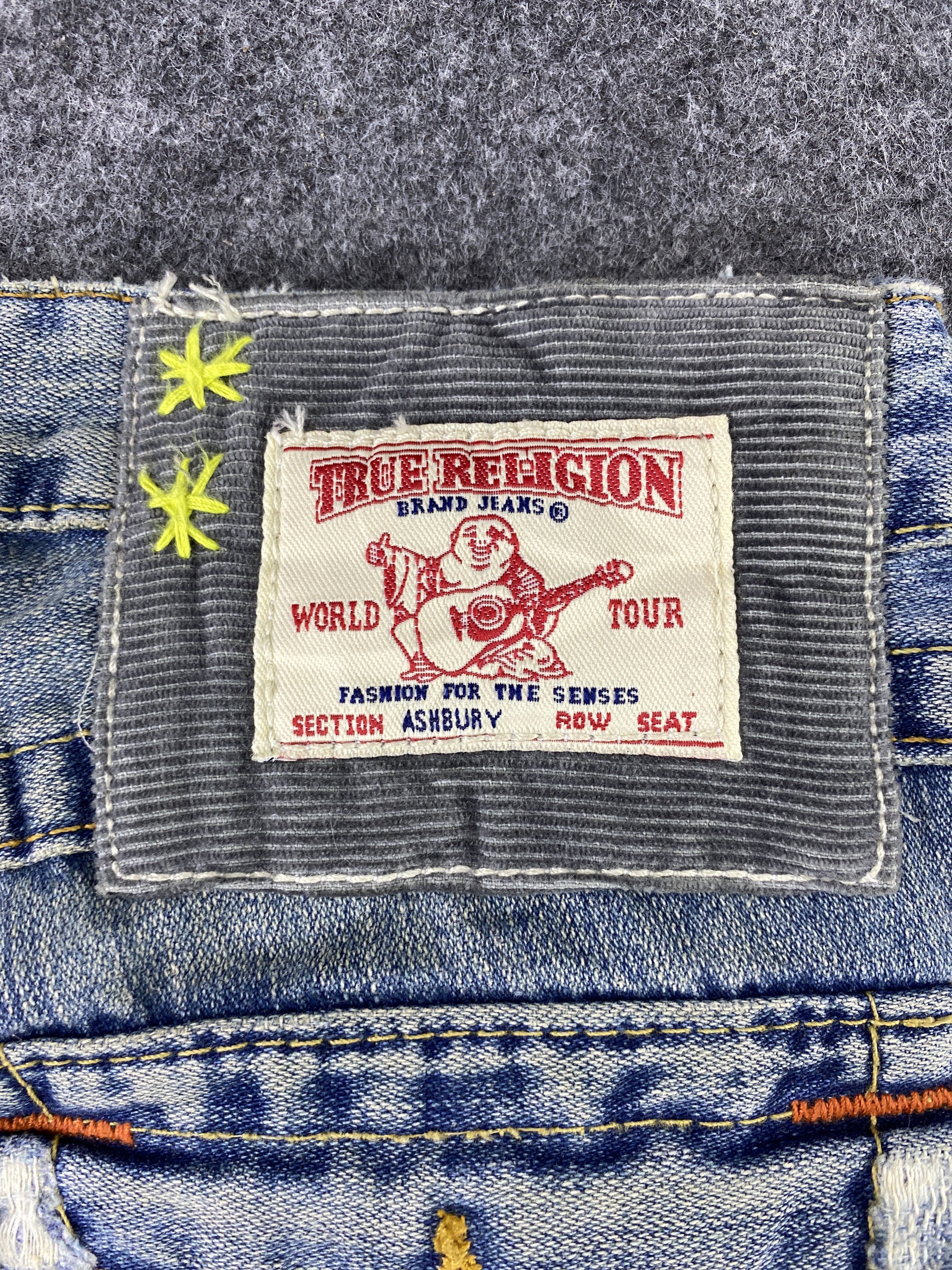 True Religion True Relegion Distressed patchwork flare jeans - J1113 Size 28" / US 6 / IT 42 - 15 Thumbnail