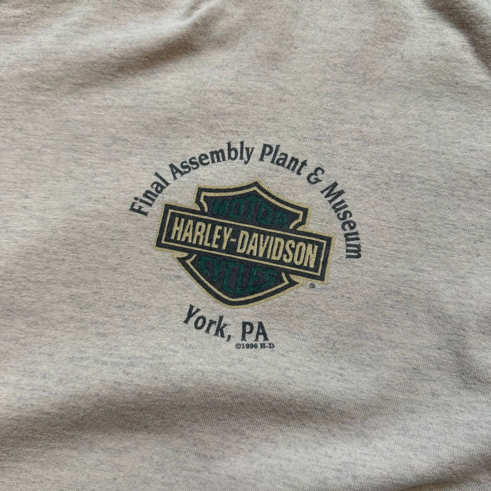 Harley Davidson Vintage 90’s Harley Davidson Two Tone Tee XL Size US XL / EU 56 / 4 - 2 Thumbnail