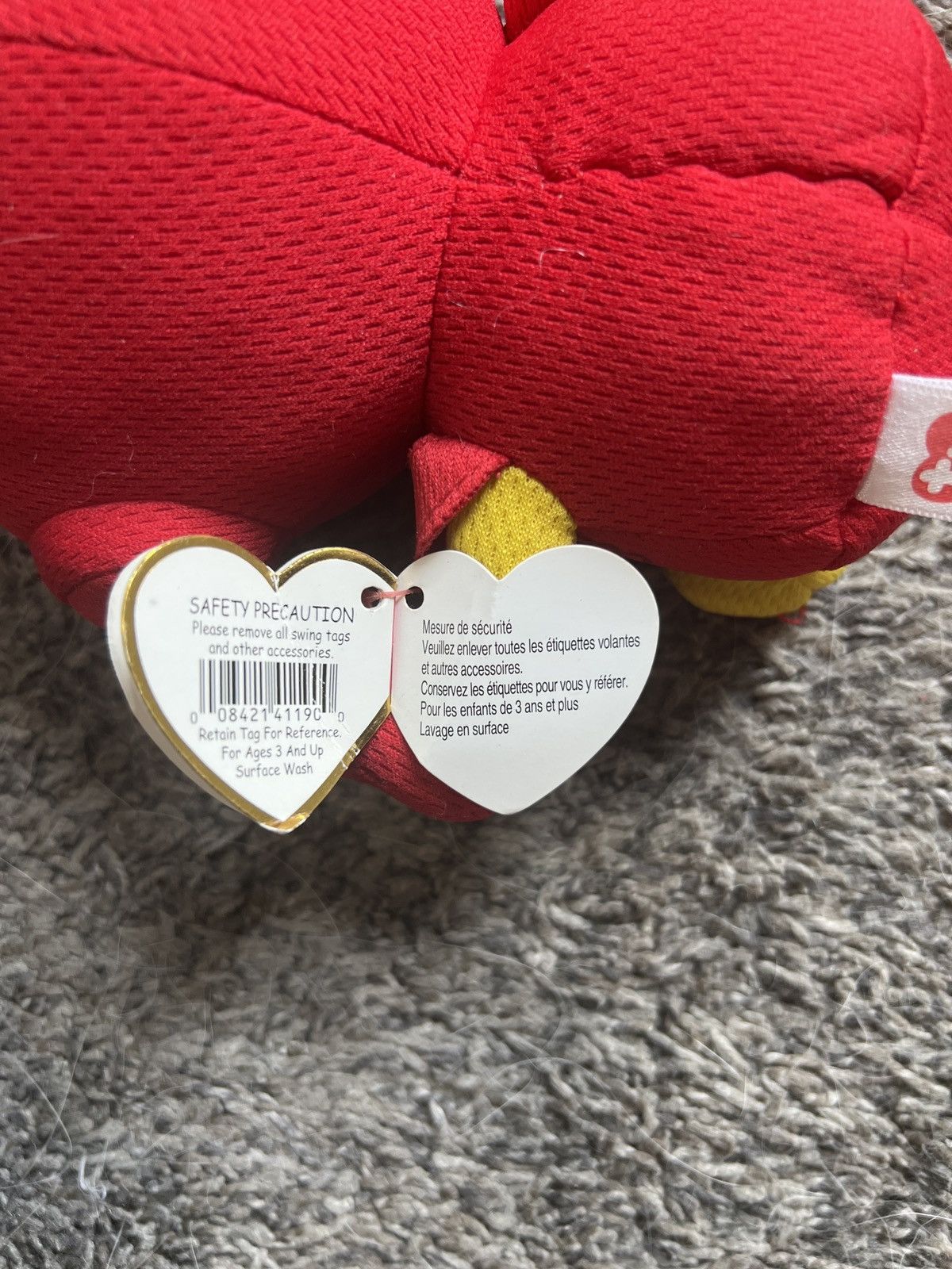 Marvel Comics 2020 Marvel Ty Iron Man Beanie Baby Size ONE SIZE - 5 Thumbnail