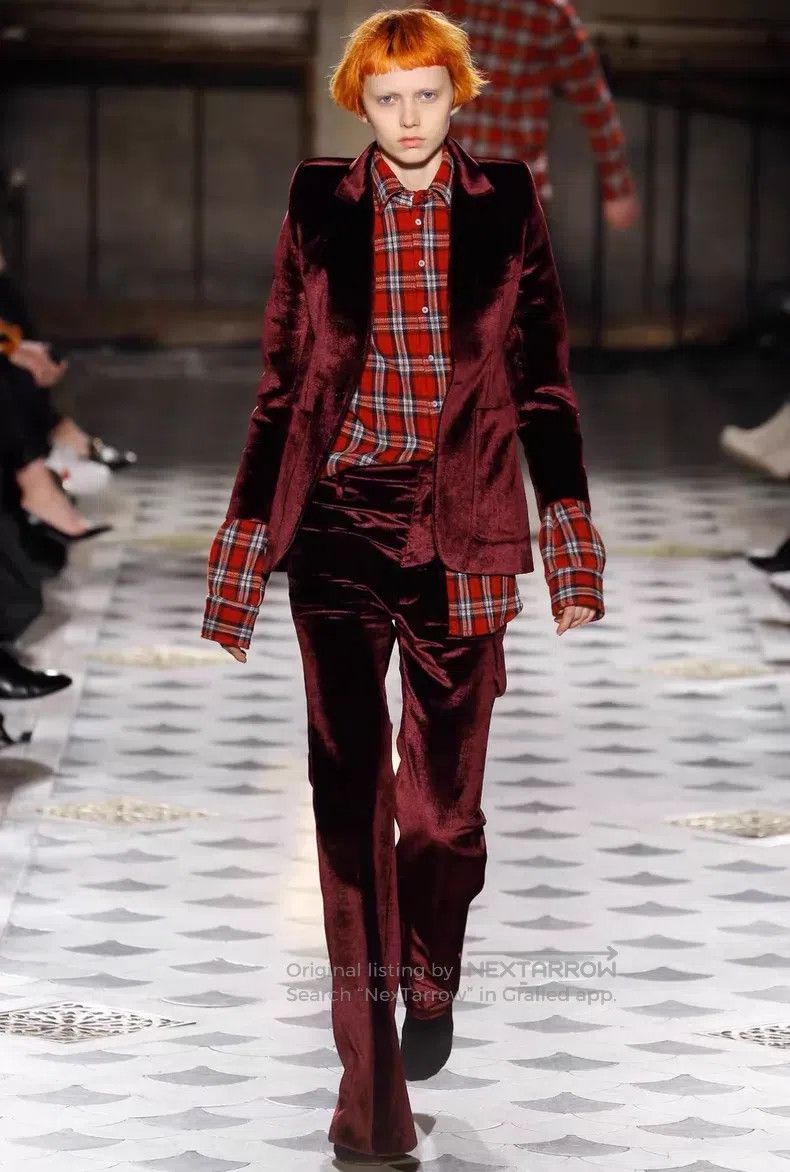 Vetements VETEMENTS Velvet silk suit jacket Size US M / EU 48-50 / 2 - 9 Thumbnail