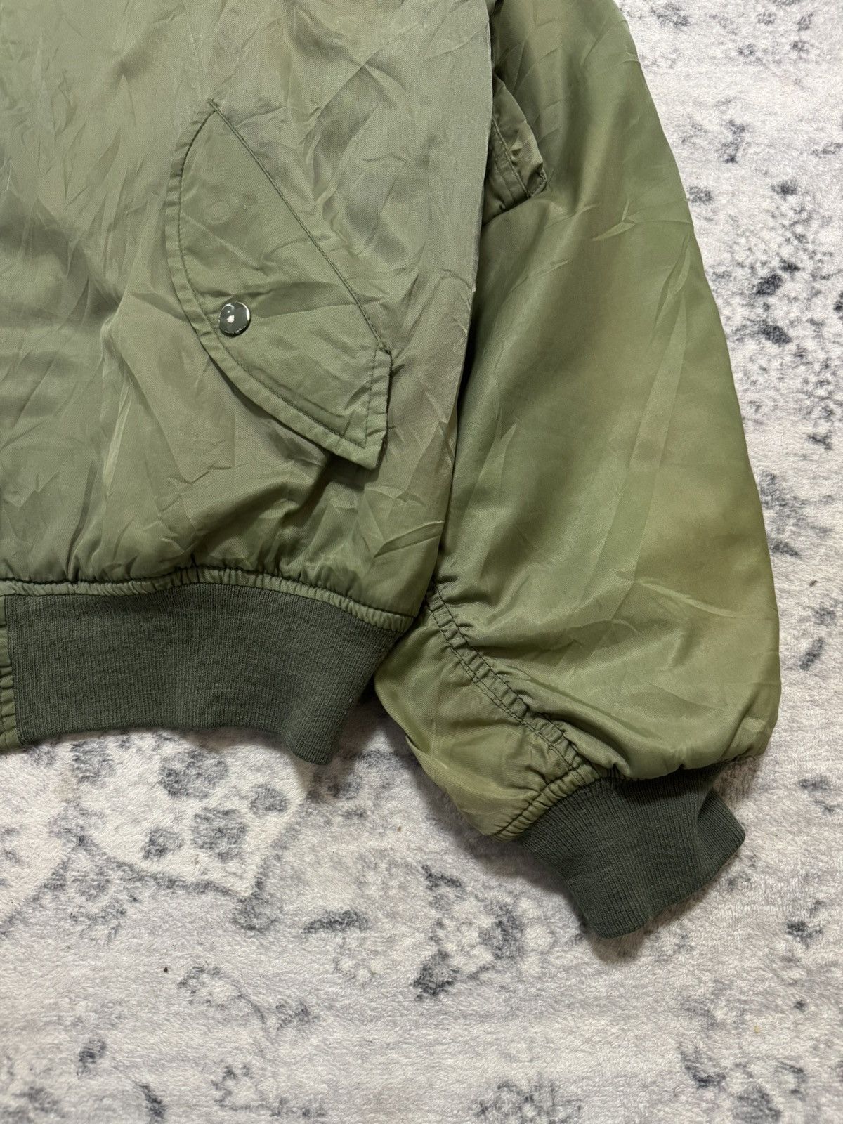 Japanese Brand VINTAGE INTERMEDIATE FLIGHT BOMBER JACKET Size US L / EU 52-54 / 3 - 2 Thumbnail