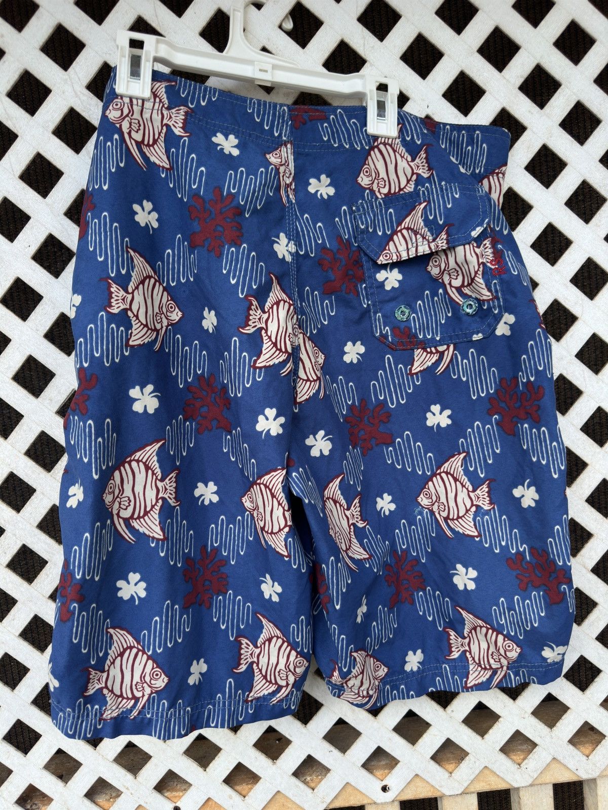 Reyn Spooner Reyn Spooner Swimming Shorts Hawaiian Print Blue Men's 34 Size US 34 / EU 50 - 2 Thumbnail