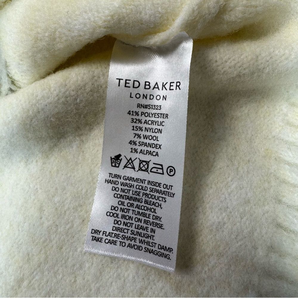 Ted Baker NWT New $175 Ted Baker Floral Crew Neck Wool Blend Sweater Size L / US 10 / IT 46 - 7 Thumbnail