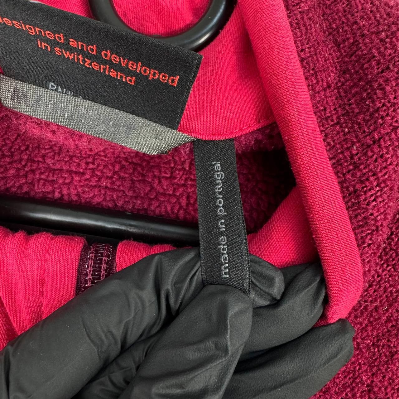 Mammut Mammut Womens Fleece Jacket Red Full Zip Hiking Size XL Size XL / US 12-14 / IT 48-50 - 6 Thumbnail