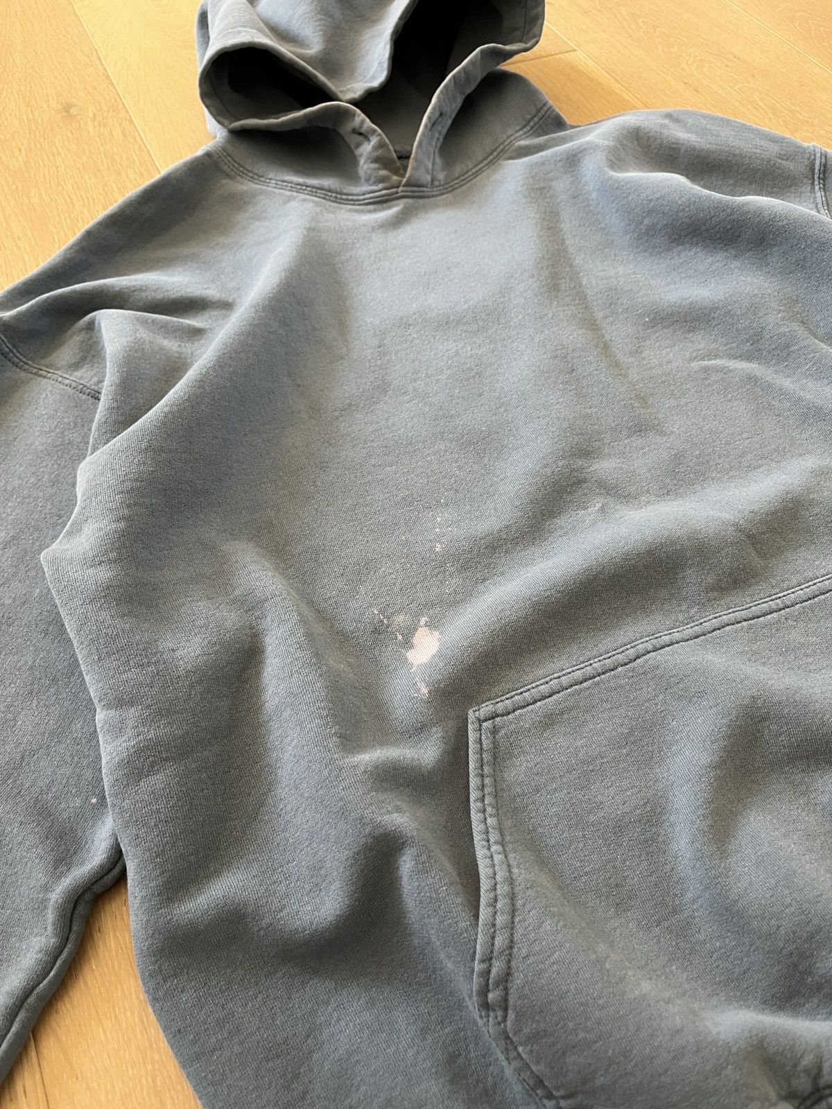 Vintage Vintage Distressed Faded Blue Hoodie Size US L / EU 52-54 / 3 - 2 Thumbnail
