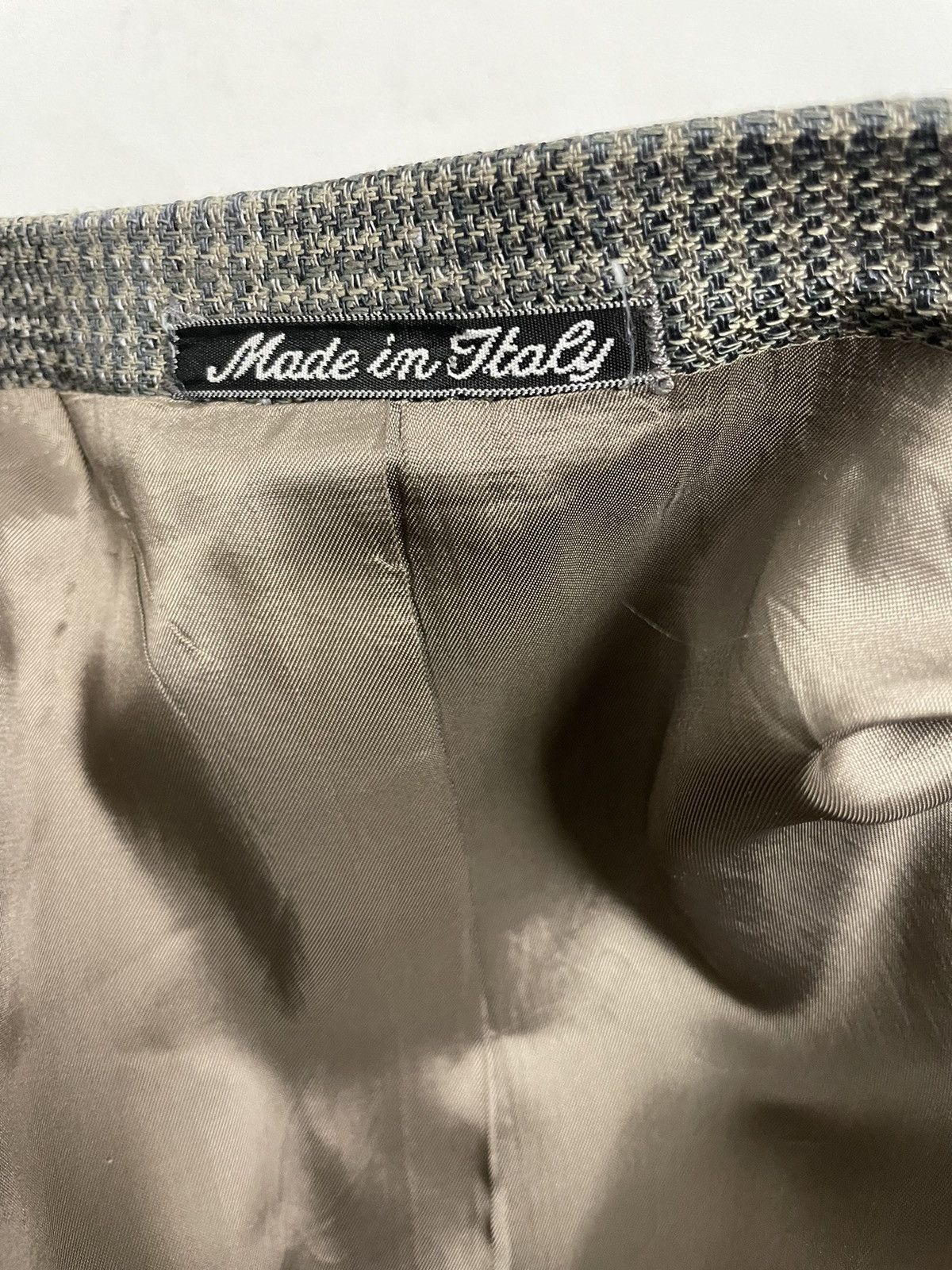 Giorgio Armani × Vintage Iridescent Silk Tweed Jacket Size 42R - 9 Thumbnail