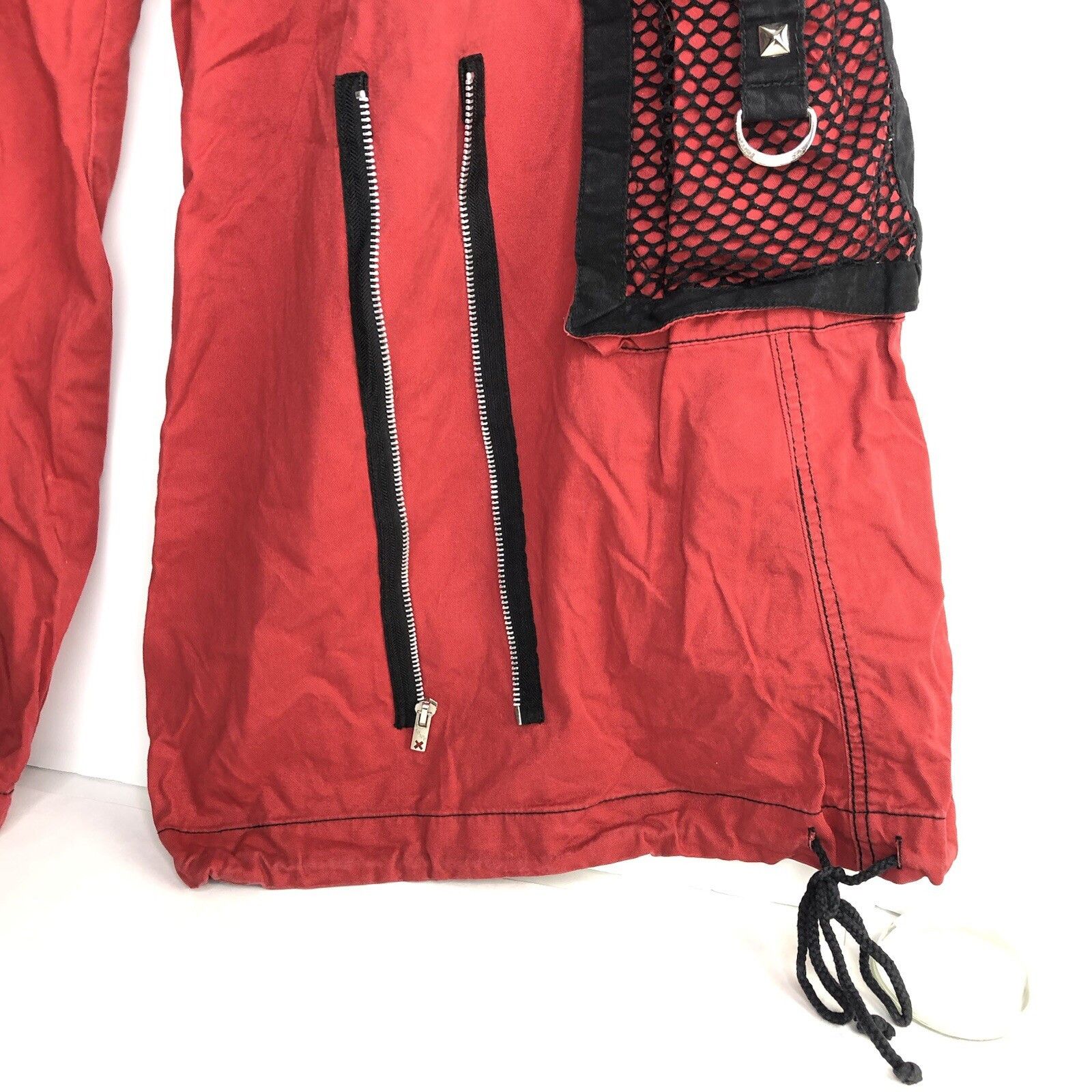 Tripp NYC Tripp NYC Y2K Baggy Bondage Red Pants L Goth Grunge Punk Size US 36 / EU 52 - 6 Thumbnail