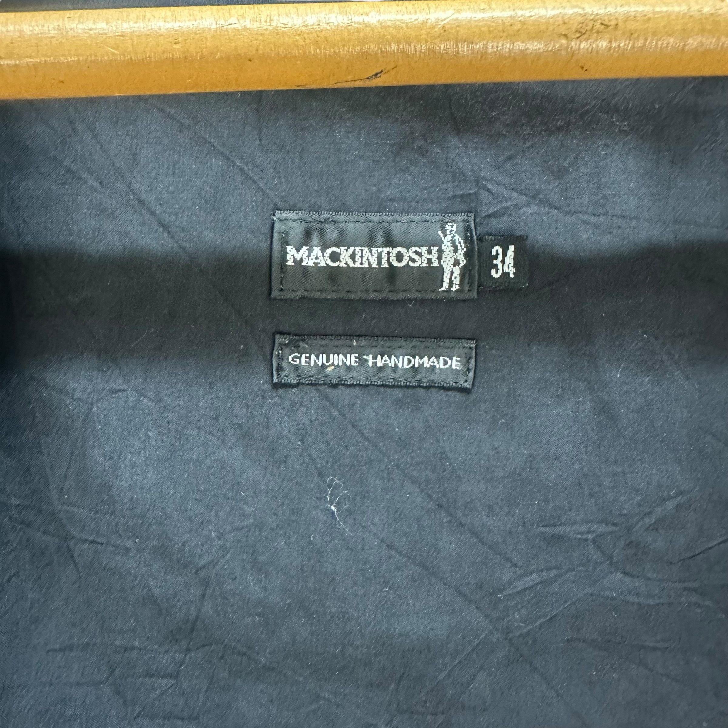 Mackintosh Mackintosh Genuine Handmade Cotton Rubber Overcoat #A7-0175 Size XS / US 0-2 / IT 36-38 - 7 Thumbnail