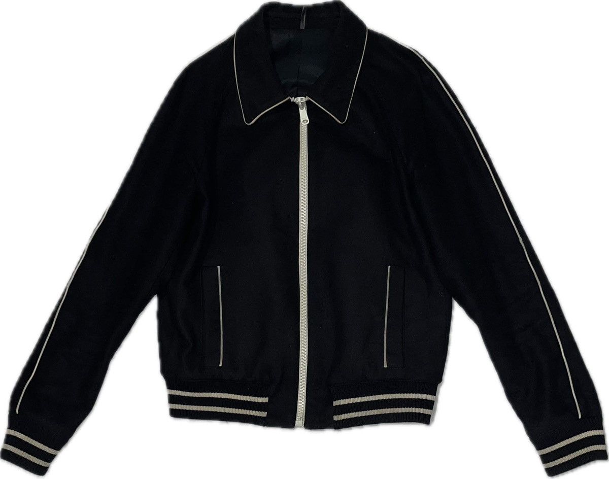 Dior × Hedi Slimane AW05 'In The Morning' Wool Varsity Jacket Size US M / EU 48-50 / 2 - 2 Thumbnail