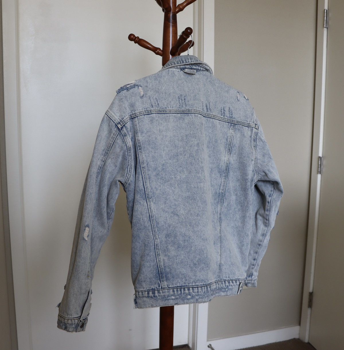 Topman Reversible Denim Jacket Size US M / EU 48-50 / 2 - 3 Thumbnail
