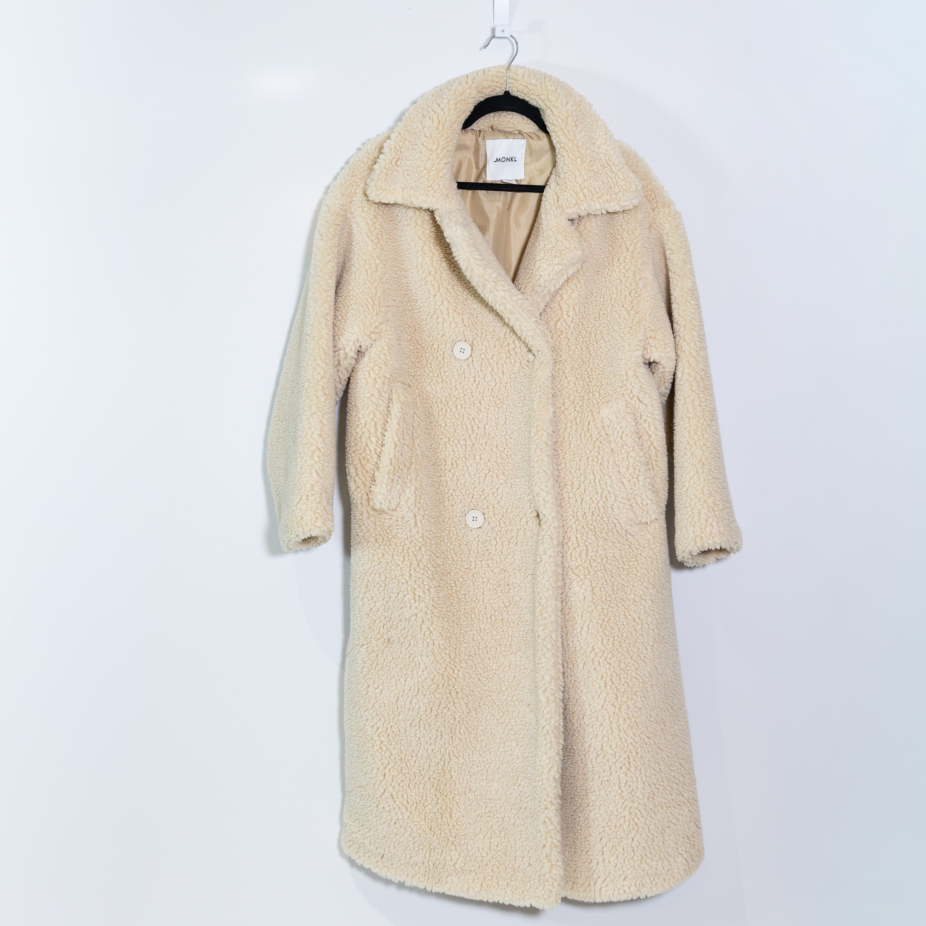 Other Monki Faux Vegan Fur Shearling Teddy Size XS / US 0-2 / IT 36-38 - 1 Thumbnail