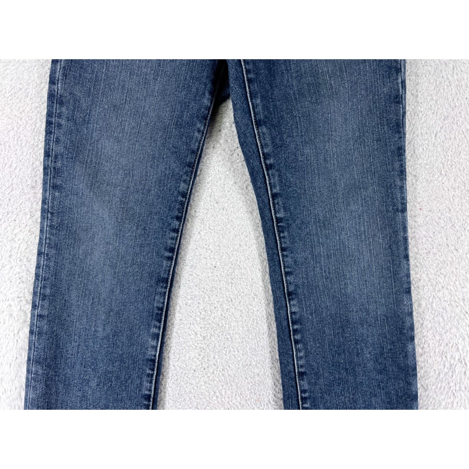 Tommy Hilfiger VINTAGE Tommy Hilfiger Jeans Womens 26 Blue Denim Straight Leg Low Rise 5-Pocket 90s Classic Size 26" / US 2 / IT 38 - 5 Thumbnail