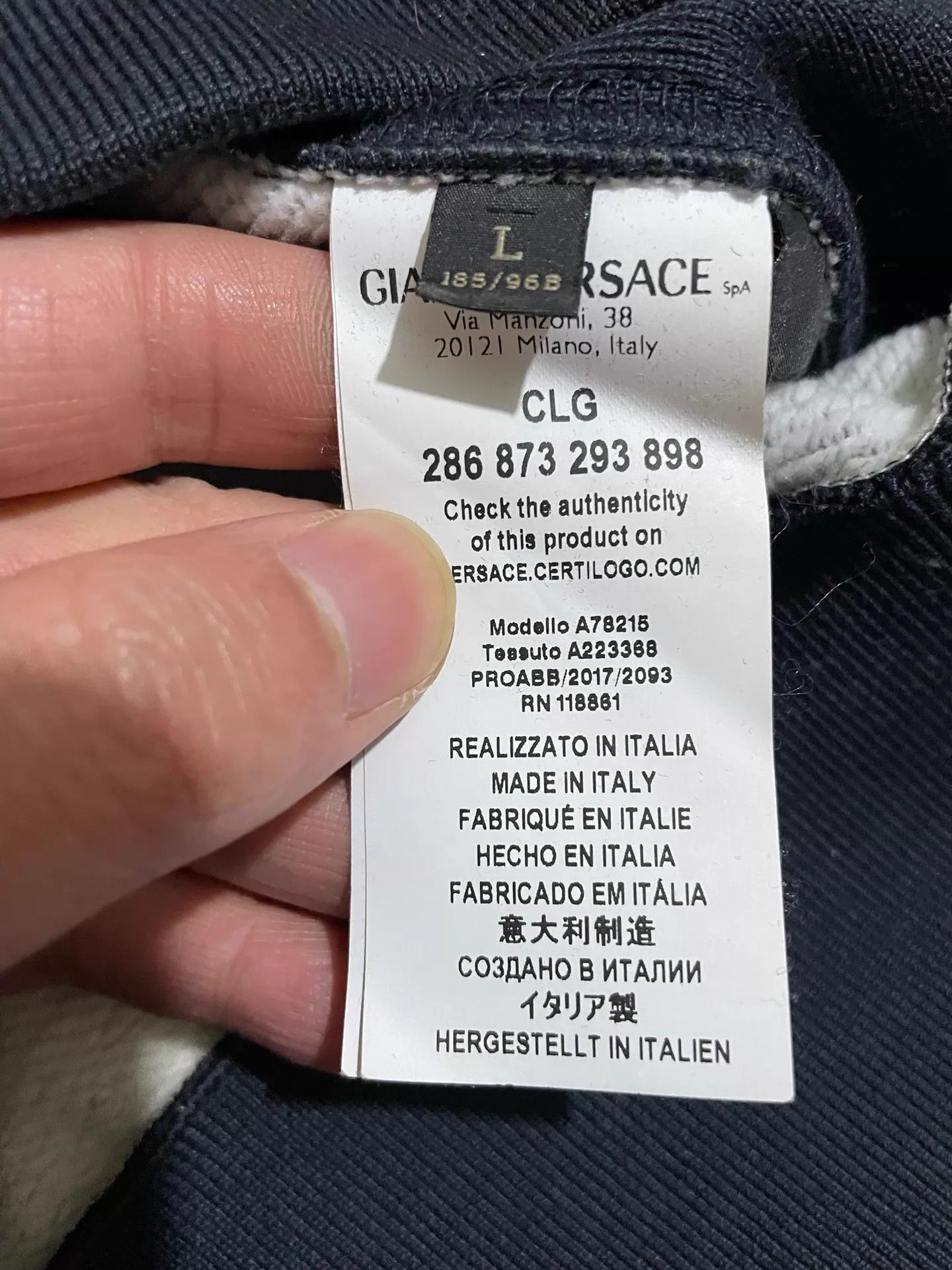Versace Versace Medusa Ocean Maze Print Hoodie 95 New Size L Size US L / EU 52-54 / 3 - 7 Thumbnail