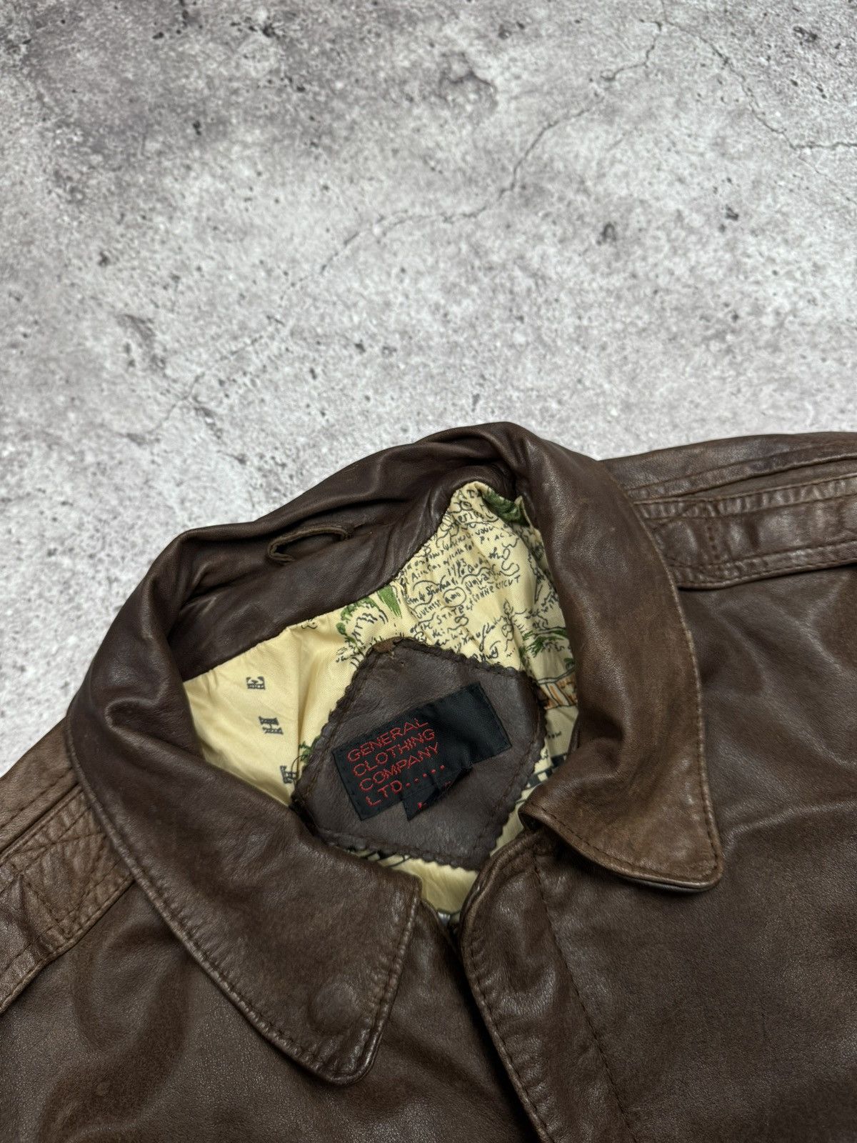 Japanese Brand Vintage Bomber Leather Jacket Avirex Schott Japanesse Y2K Size US L / EU 52-54 / 3 - 6 Thumbnail