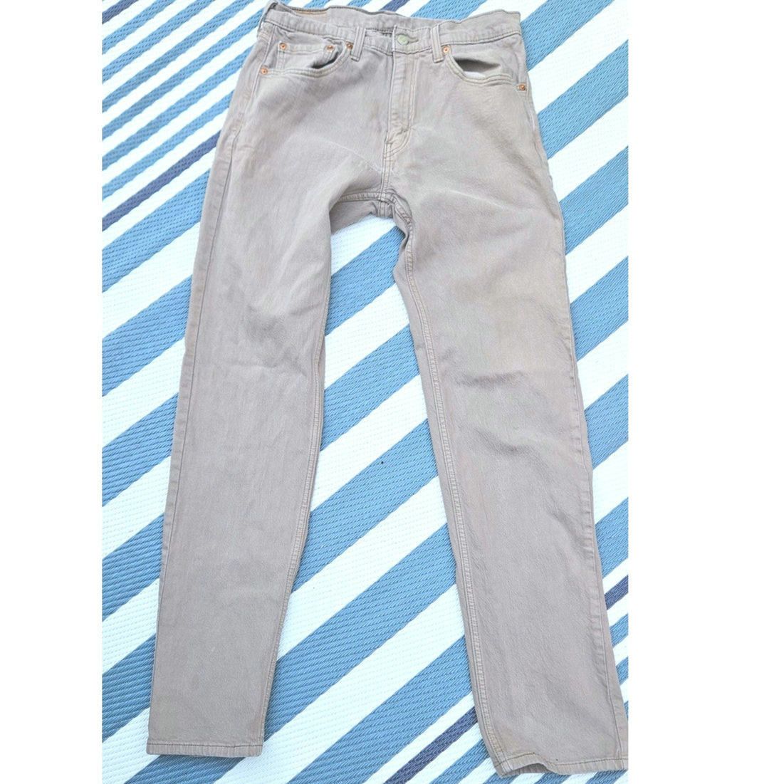 Levi's Levi's 505 Sand Colored Men's Jeans, Size 32 x 34 Size US 32 / EU 48 - 3 Thumbnail