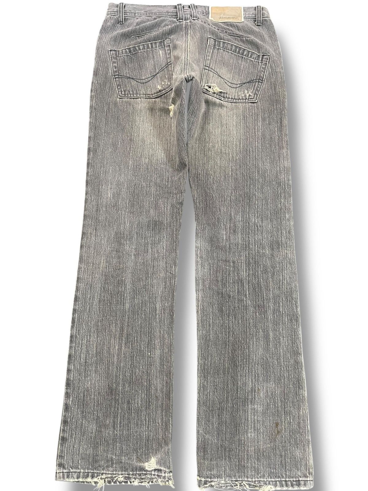Oakley × Vintage Vintage Oakley Industrial Denim Slim Fit Distressed Denim Size US 31 - 5 Thumbnail