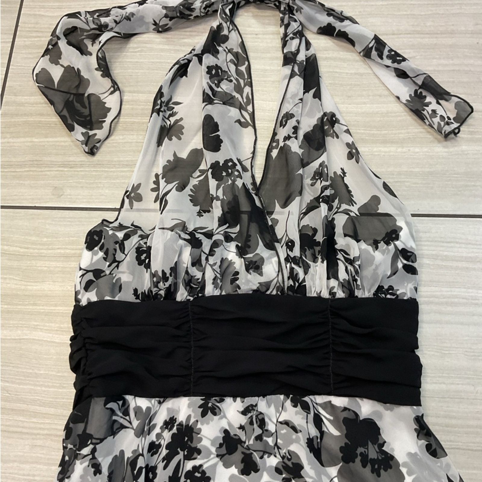 Vintage Connected Petite Summer Dress Size S / US 4 / IT 40 - 3 Thumbnail
