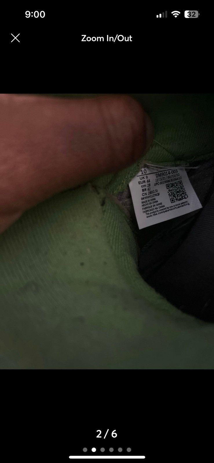 Jordan Brand jordan 5 green bean Size US 10 / EU 43 - 2 Thumbnail