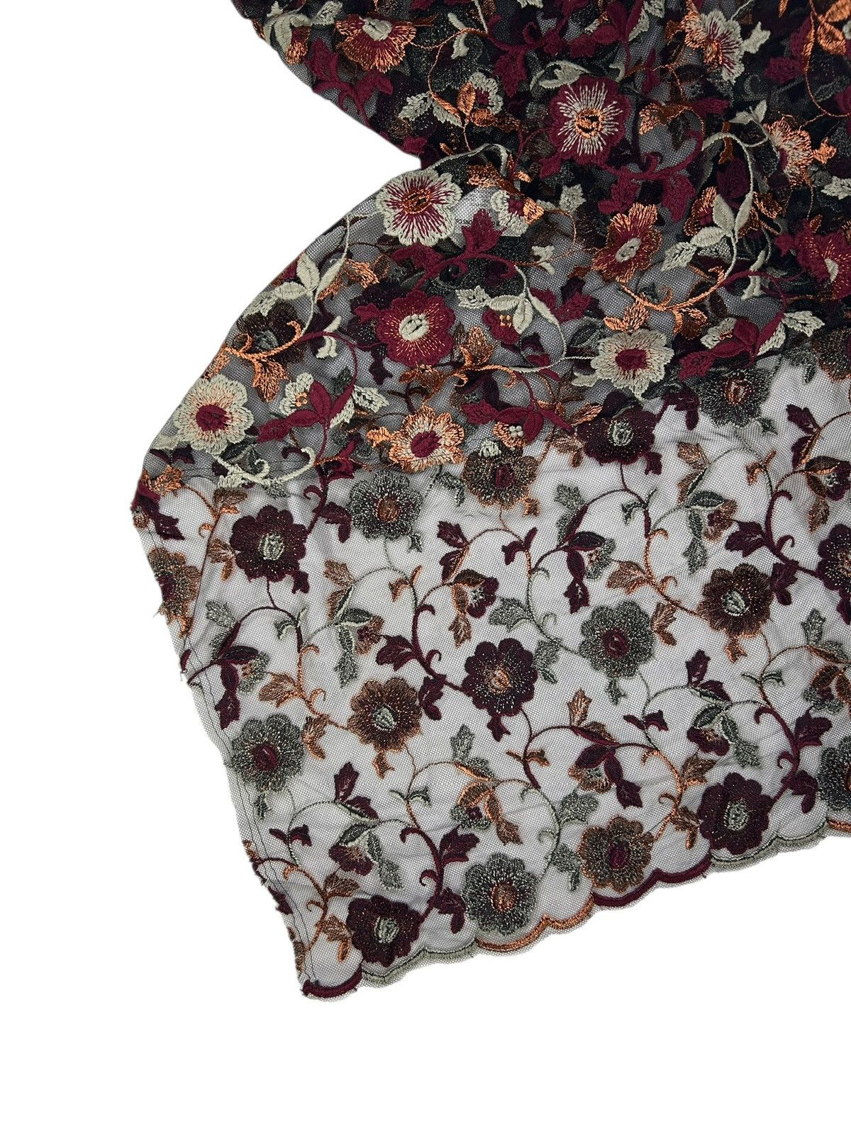 Junya Watanabe S/S 12 Floral Lace Dress Size XS / US 0-2 / IT 36-38 - 9 Thumbnail