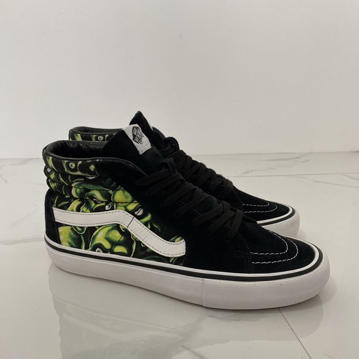 Supreme Vans Supreme Sk8 Hi Pro Skull Pile | Grailed