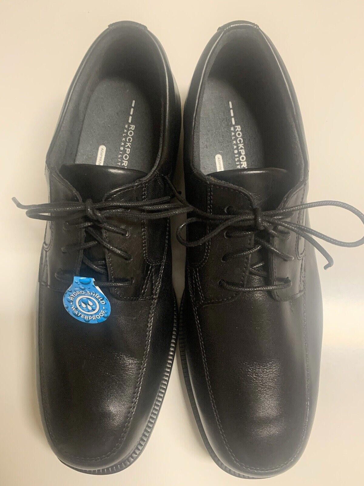 Rockport Rockport Men's 10.5W Black Dress Shoes Waterproof Size US 10.5 / EU 43-44 - 1 Thumbnail