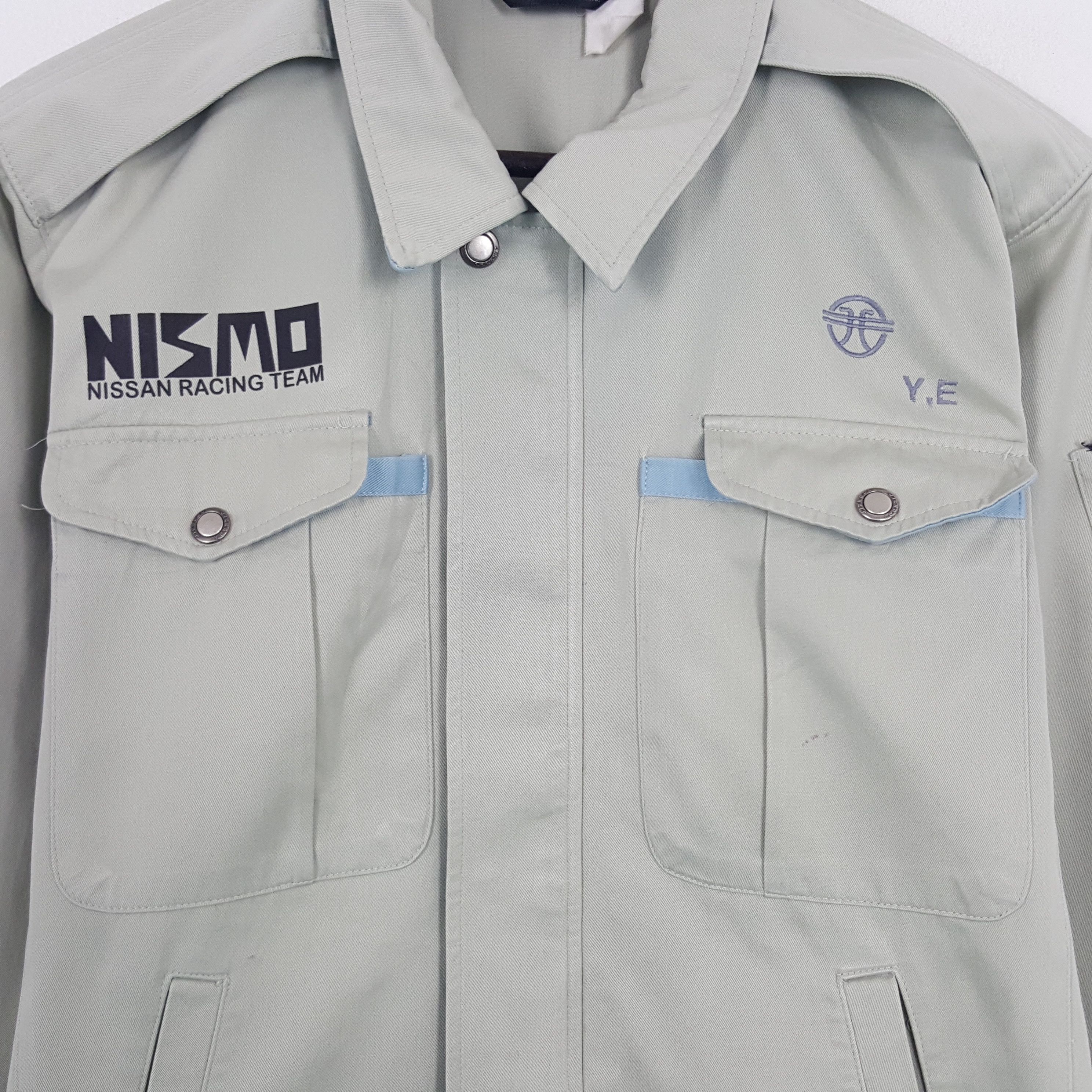 Japanese Brand × Vintage Vintage Nismo Nissan Racing Team Custom Art Worker Jacket Size US L / EU 52-54 / 3 - 4 Thumbnail