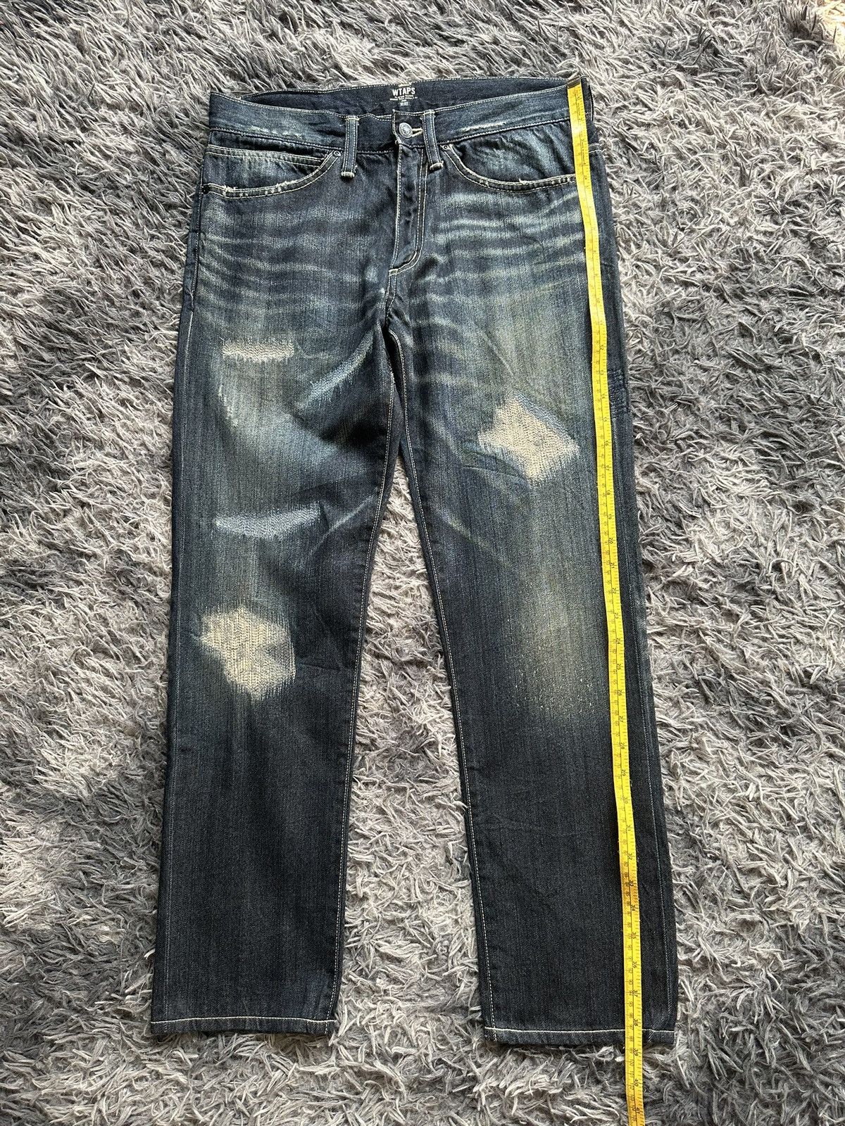 Wtaps 11SS - WTAPS '' Who Dares Wins '' trashed denim jeans Size US 32 / EU 48 - 10 Thumbnail