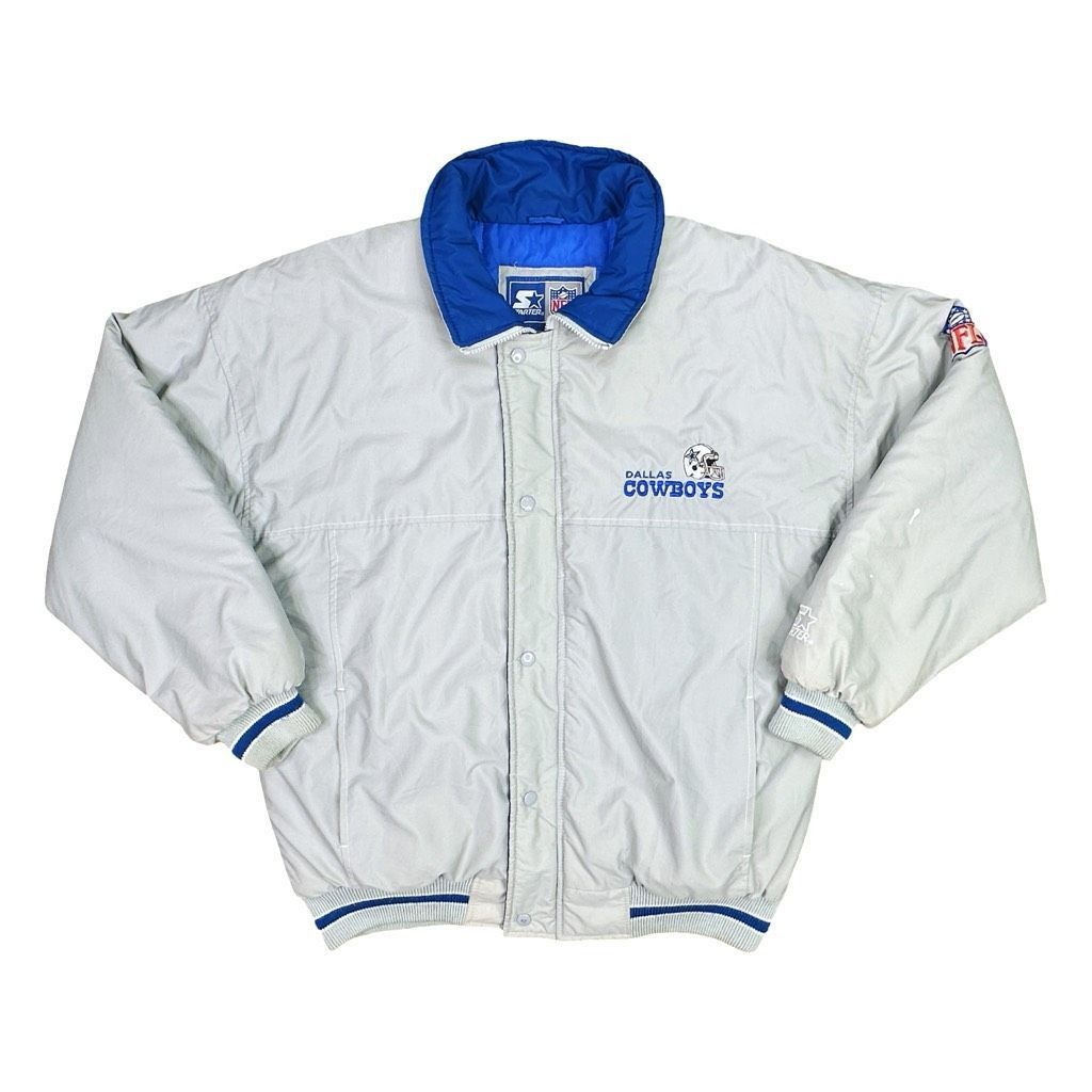 Starter Vintage 90’s Starter NFL Dallas Cowboys Embroidered Jacket Size US M / EU 48-50 / 2 - 1 Thumbnail