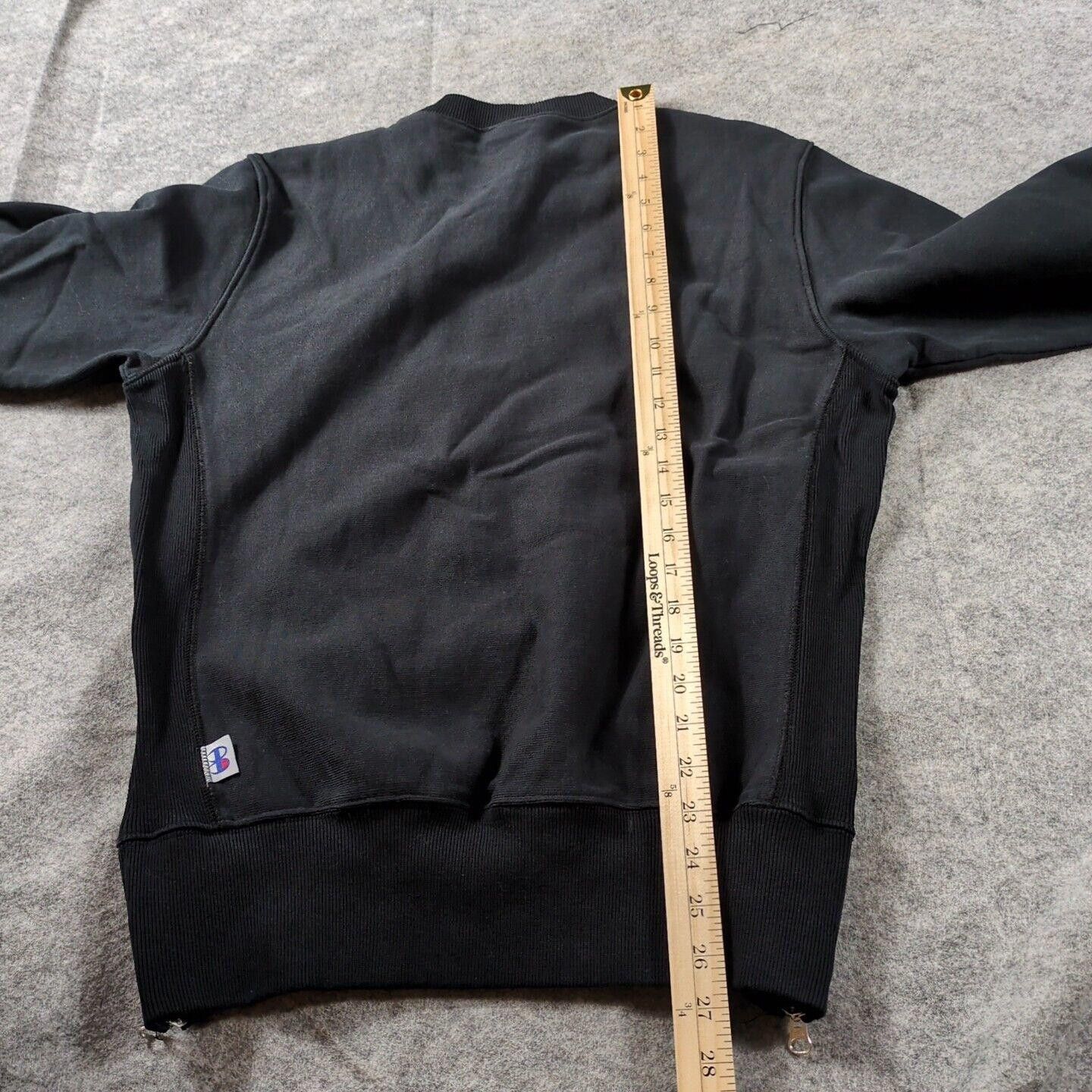 Beams Plus × Champion Champion x Beams Sweatshirt Black M Side Zips Logo Heavy Size US M / EU 48-50 / 2 - 7 Thumbnail