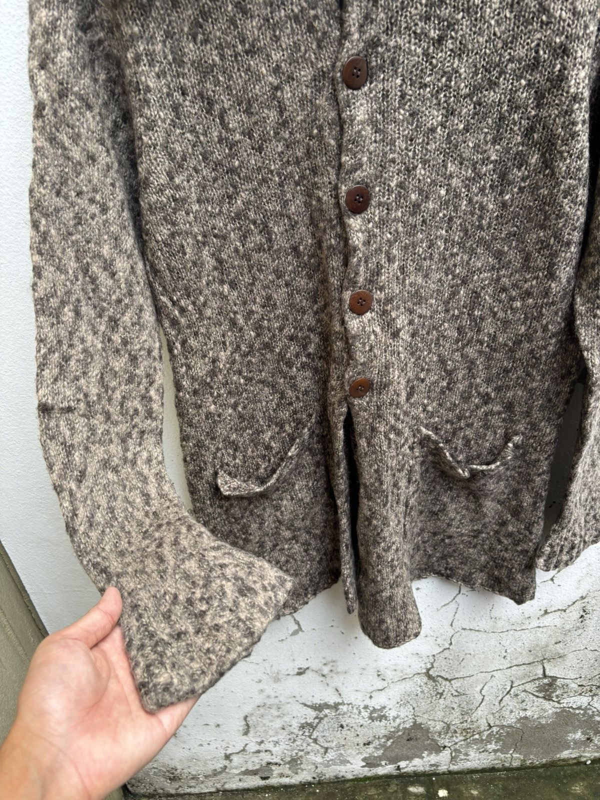 Issey Miyake Plantation Design By Issey Miyake Knit Button Jacket Size US M / EU 48-50 / 2 - 3 Thumbnail