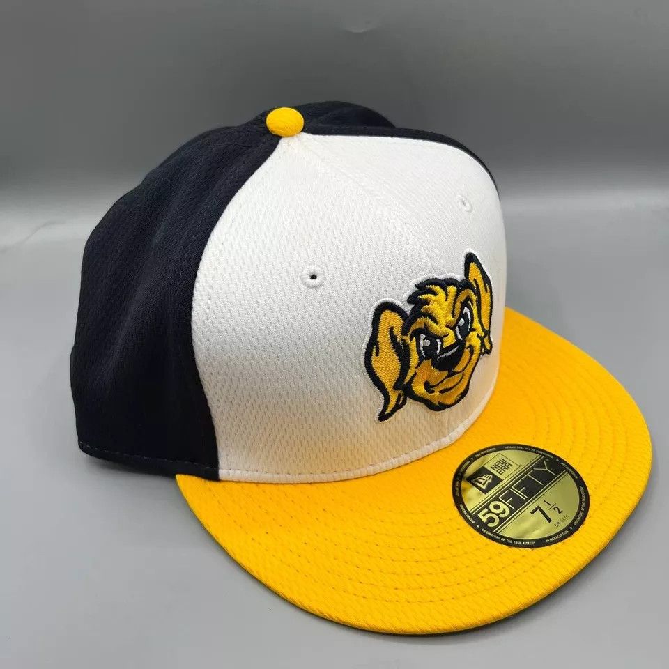 New Era Charleston Riverdogs Hat Men 7 1/2 MiLB Fitted Cap New Size ONE SIZE - 3 Thumbnail